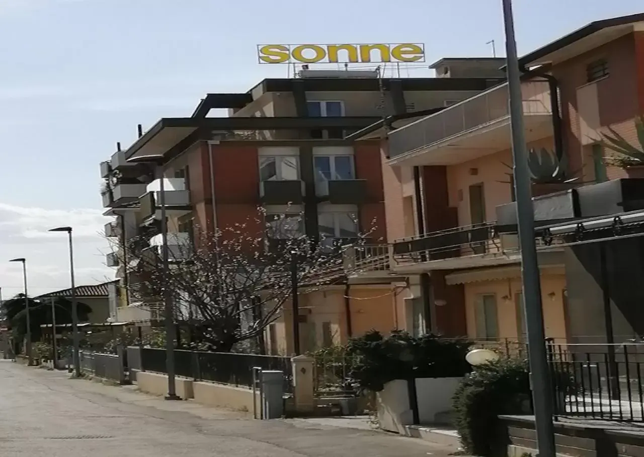 Property building in Hotel Sonne
