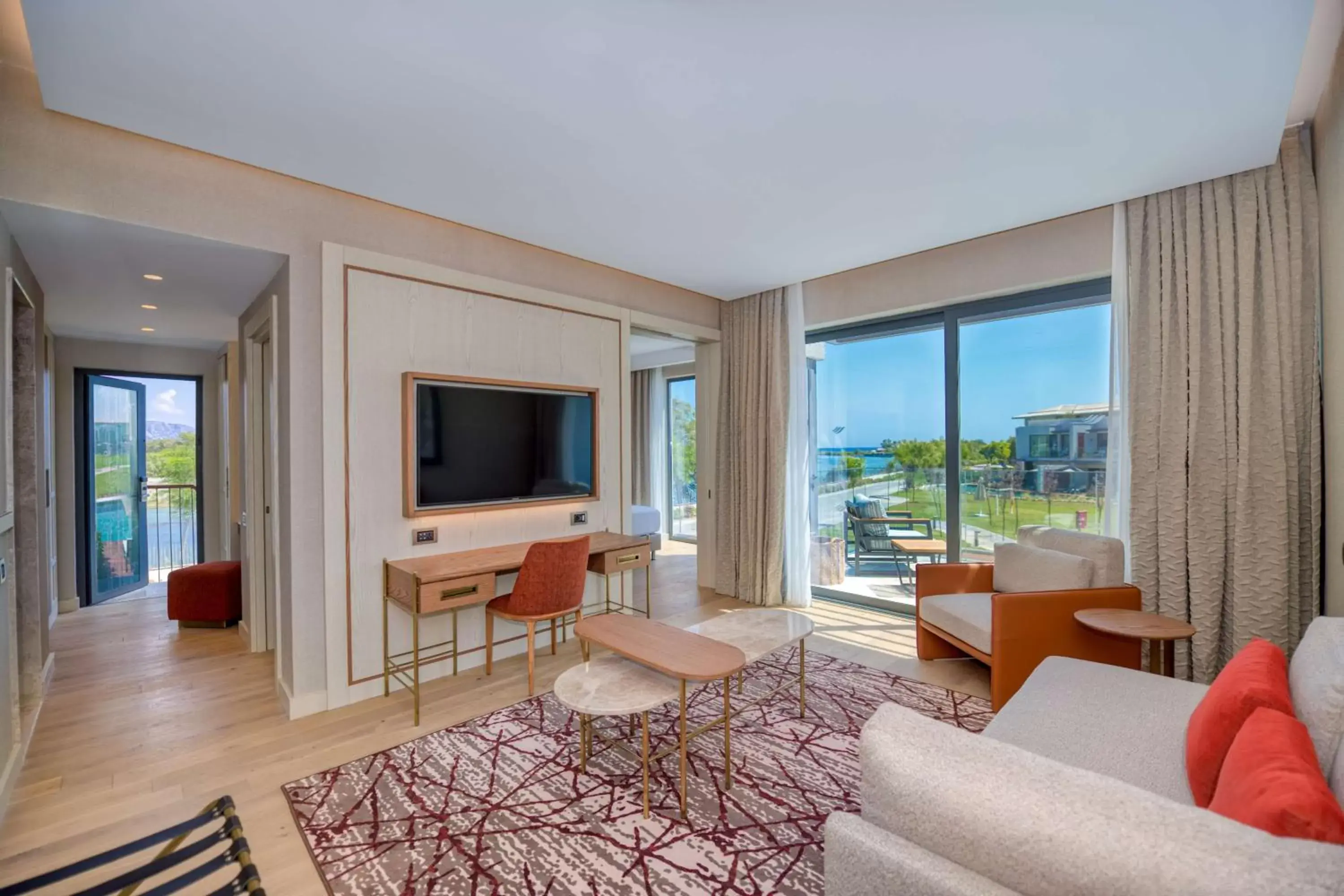 Living room, Seating Area in Hilton Dalaman Sarigerme Resort & Spa