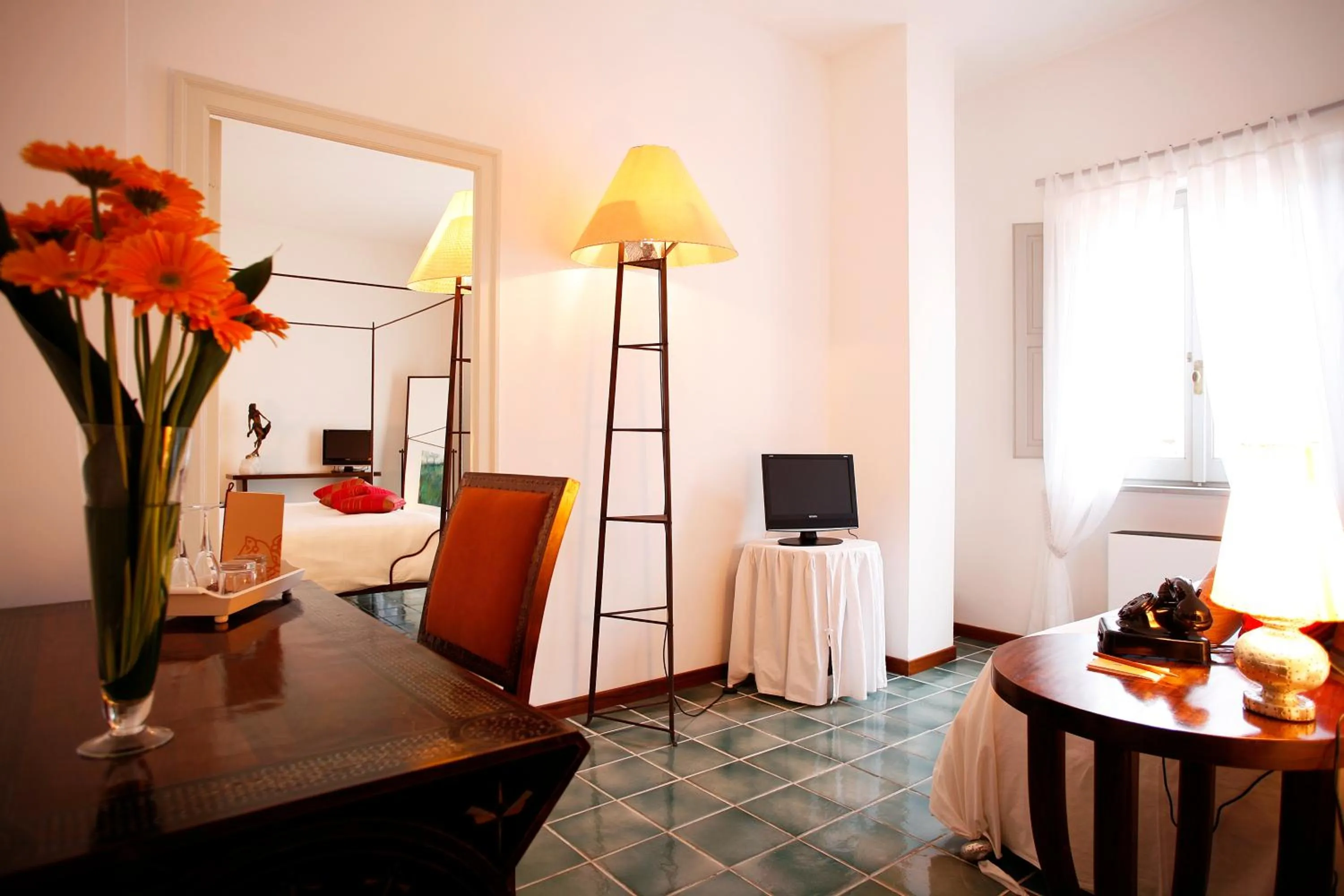 Seating area in La Locanda Delle Donne Monache