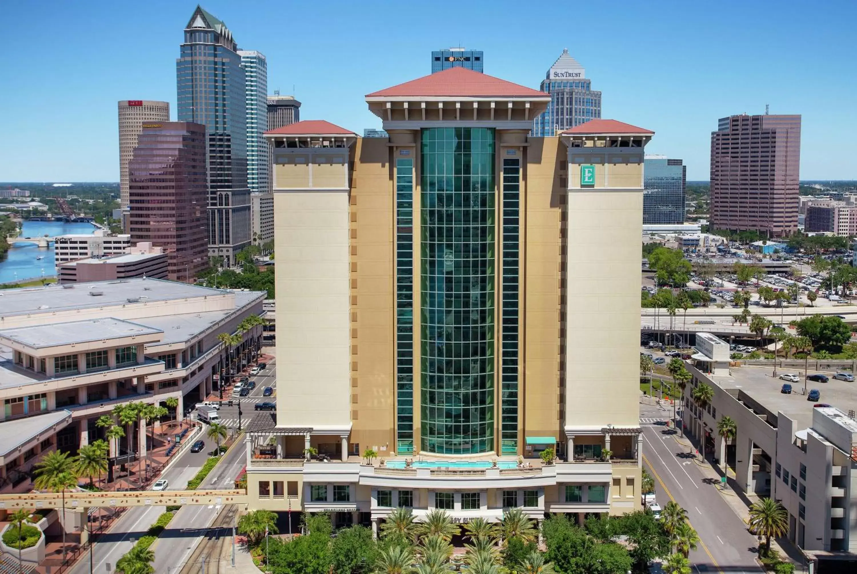 Property building in Embassy Suites by Hilton Tampa Downtown Convention Center