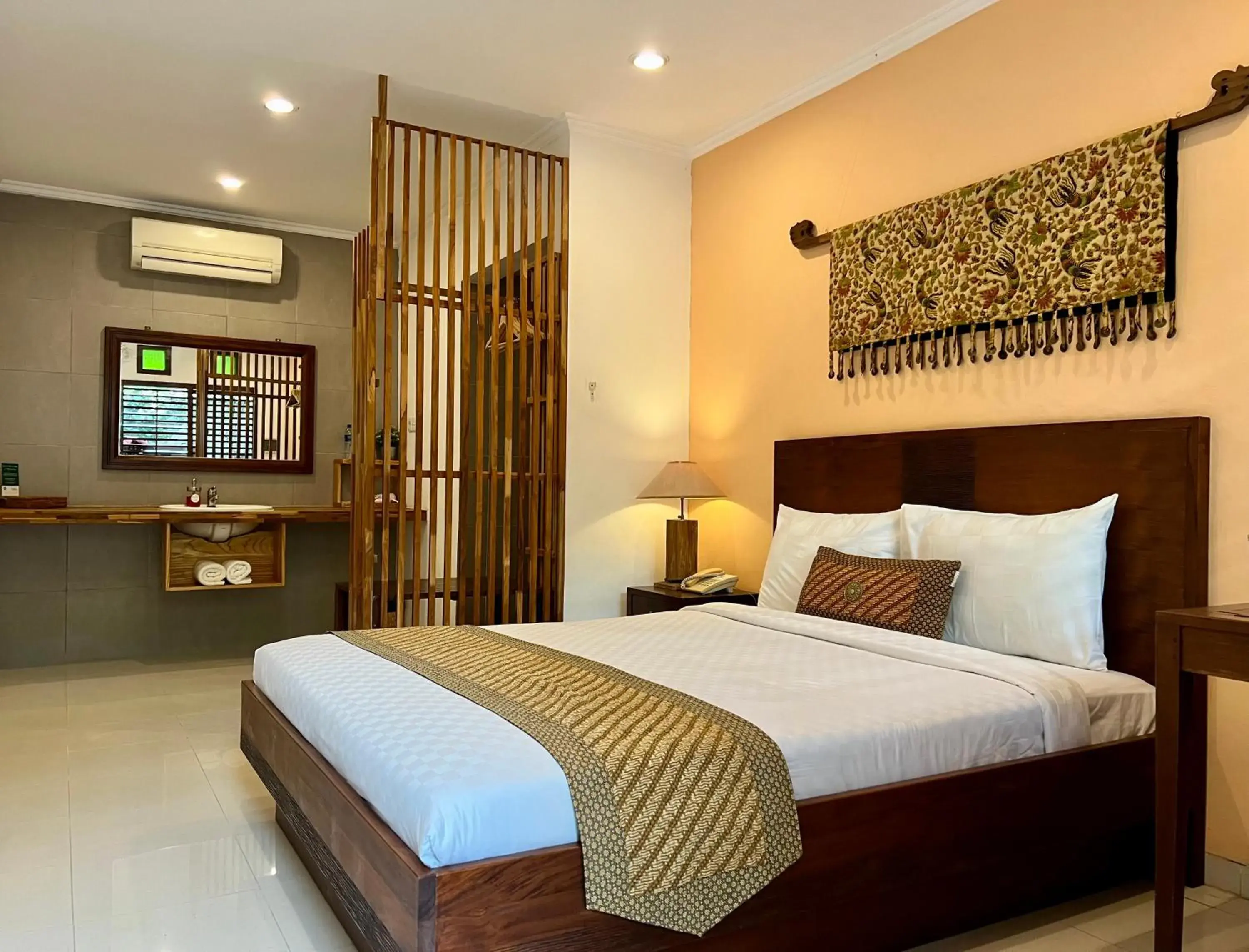 Bedroom, Bed in Villa Puriartha Ubud - CHSE Certified