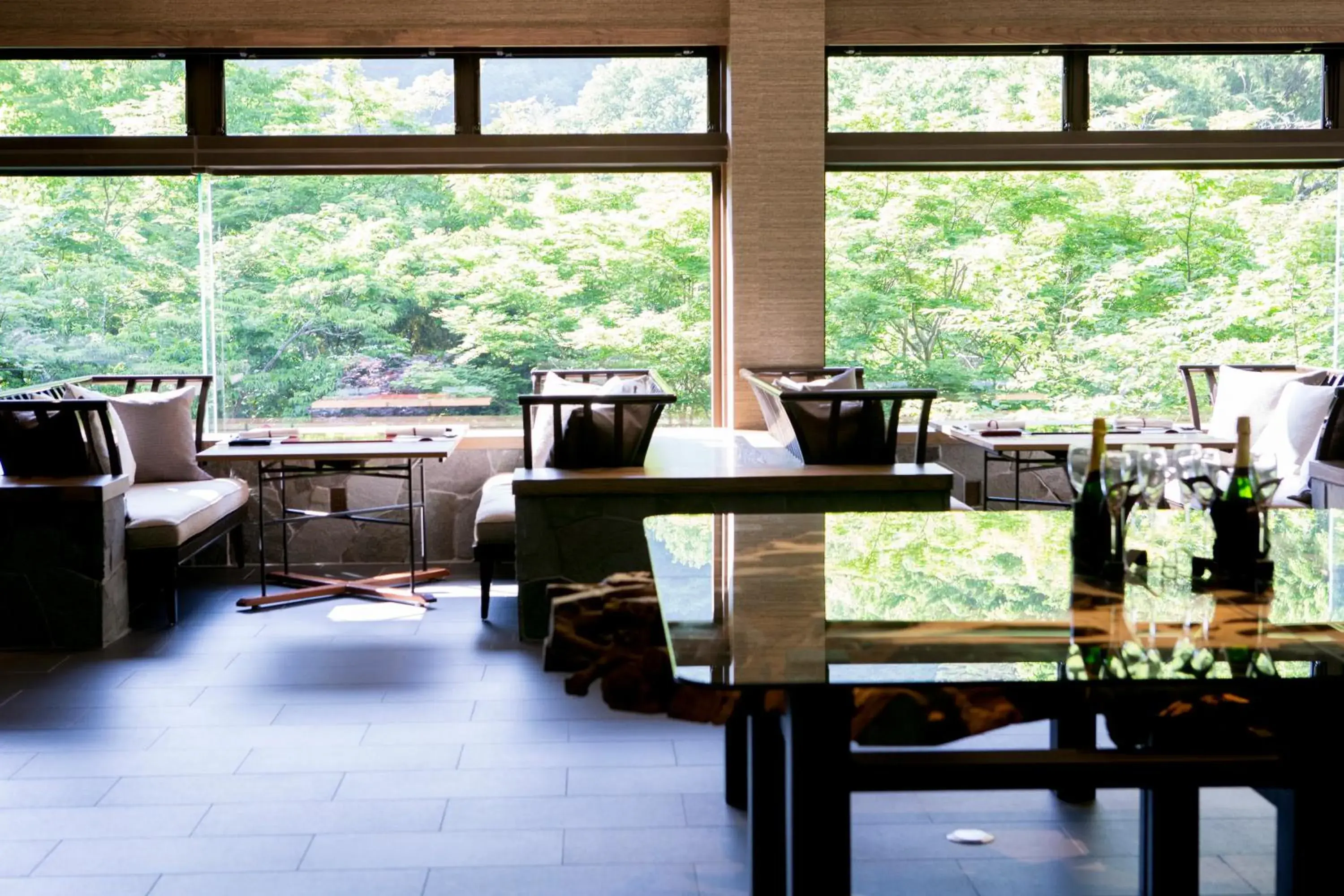 Communal lounge/ TV room, Restaurant/Places to Eat in Myojinkan Ryokan