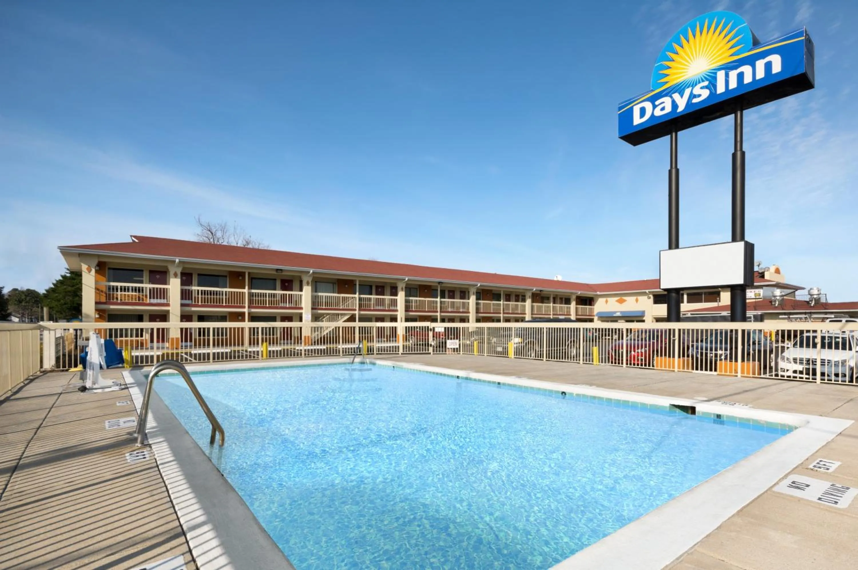 Swimming pool in Days Inn by Wyndham Jacksonville NC