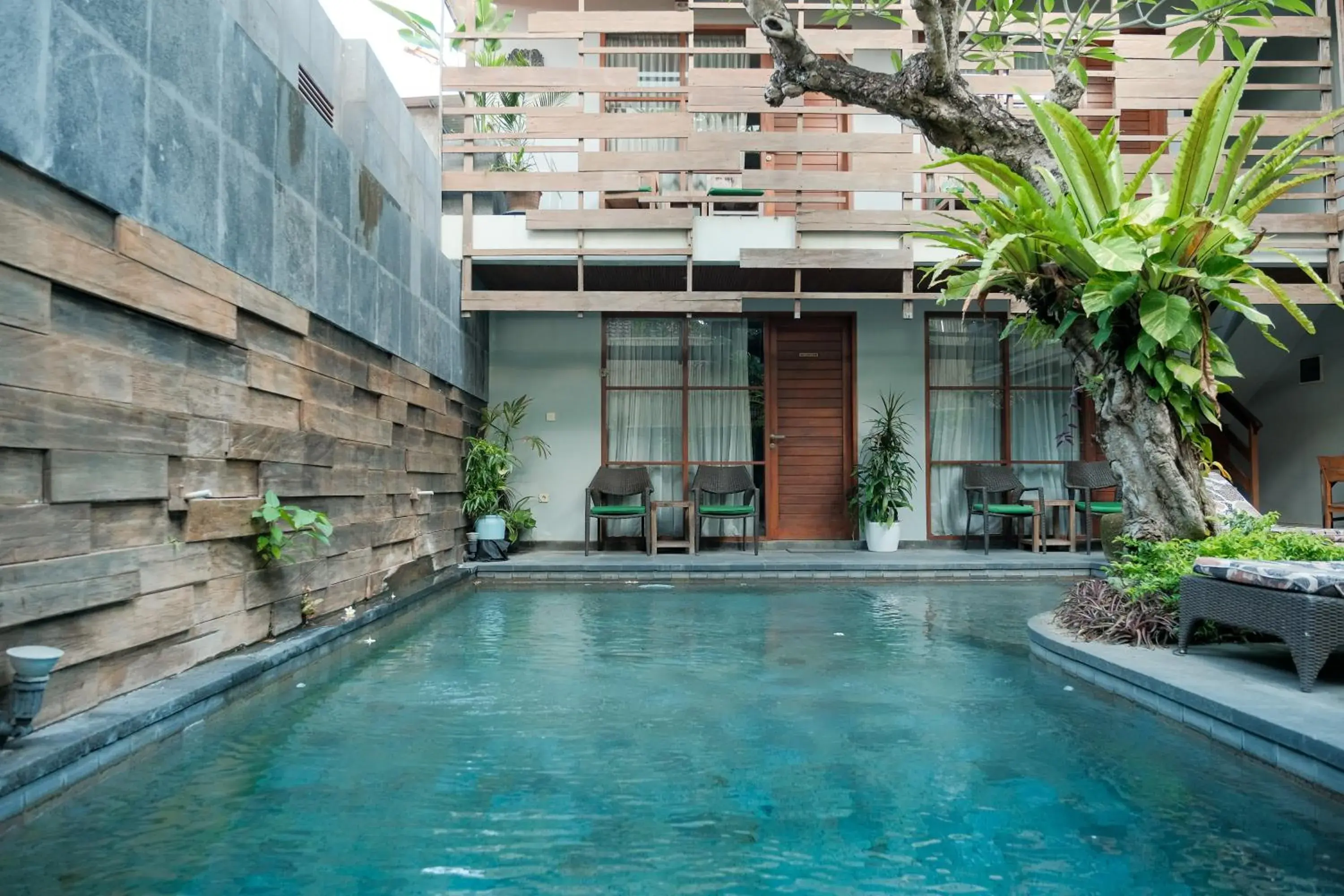Property building, Swimming Pool in Semarandana Bedrooms and Pool