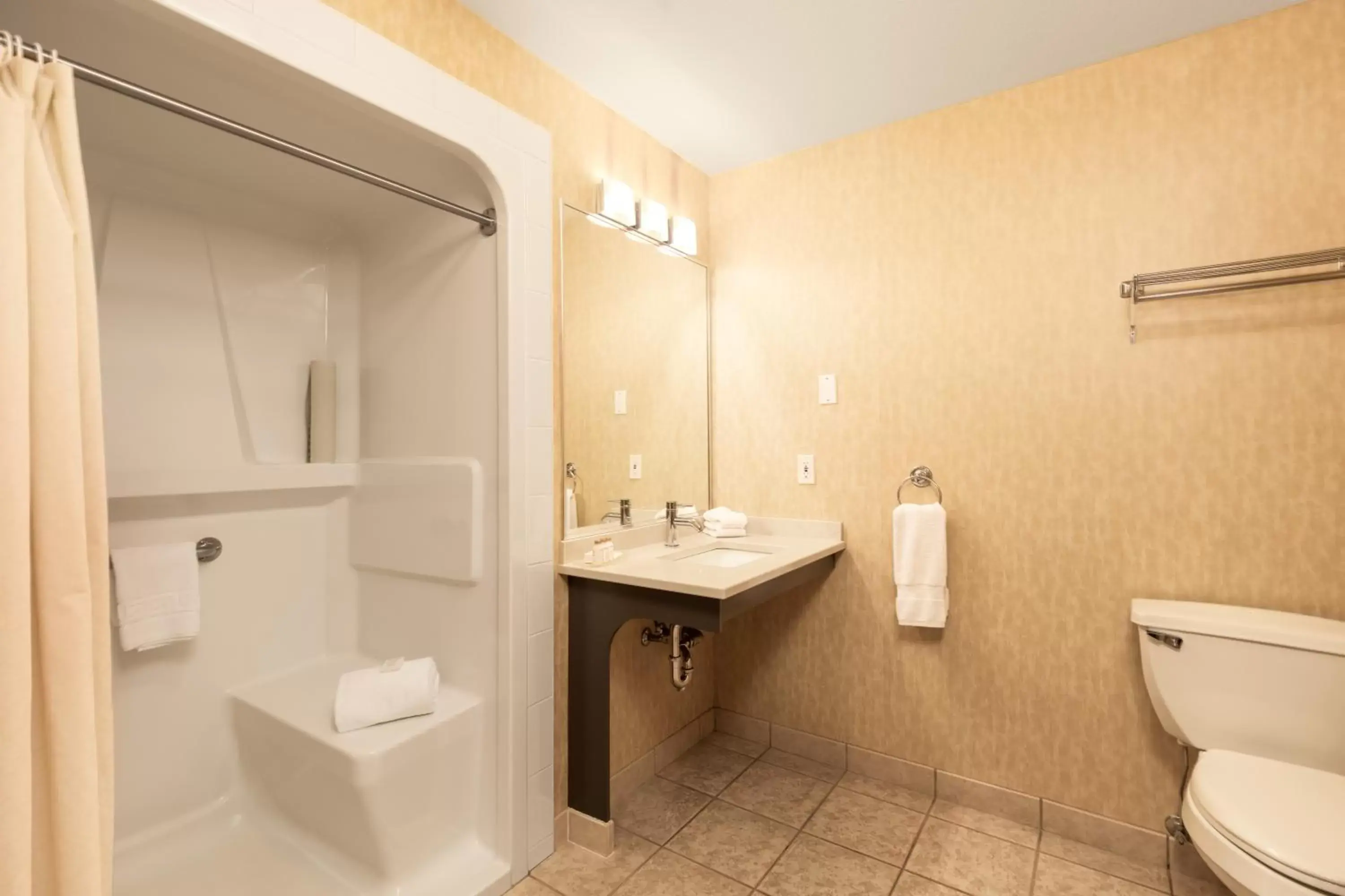 Facility for disabled guests, Bathroom in Manteo at Eldorado Resort