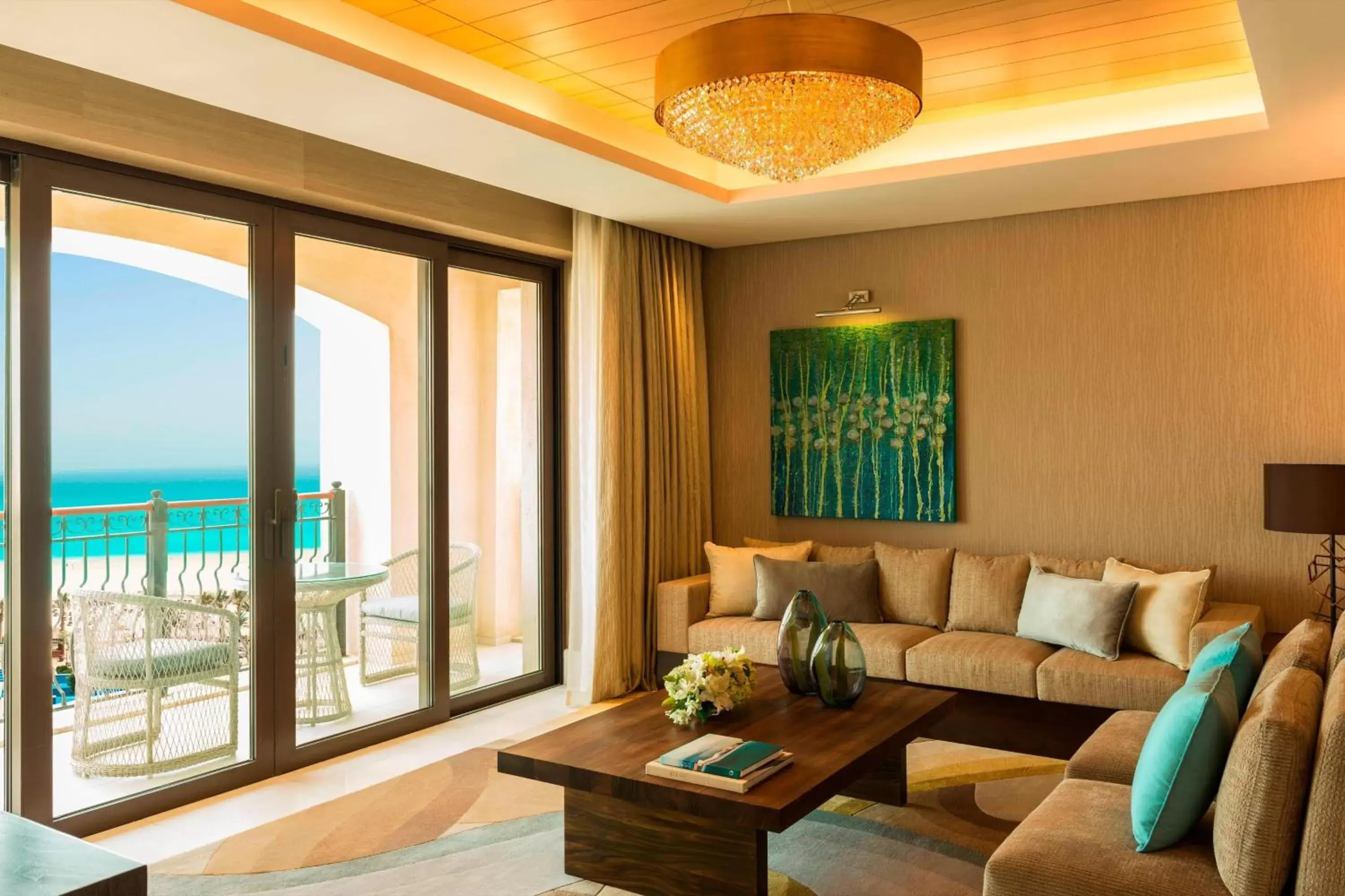 Living room, Seating Area in The St. Regis Saadiyat Island Resort, Abu Dhabi
