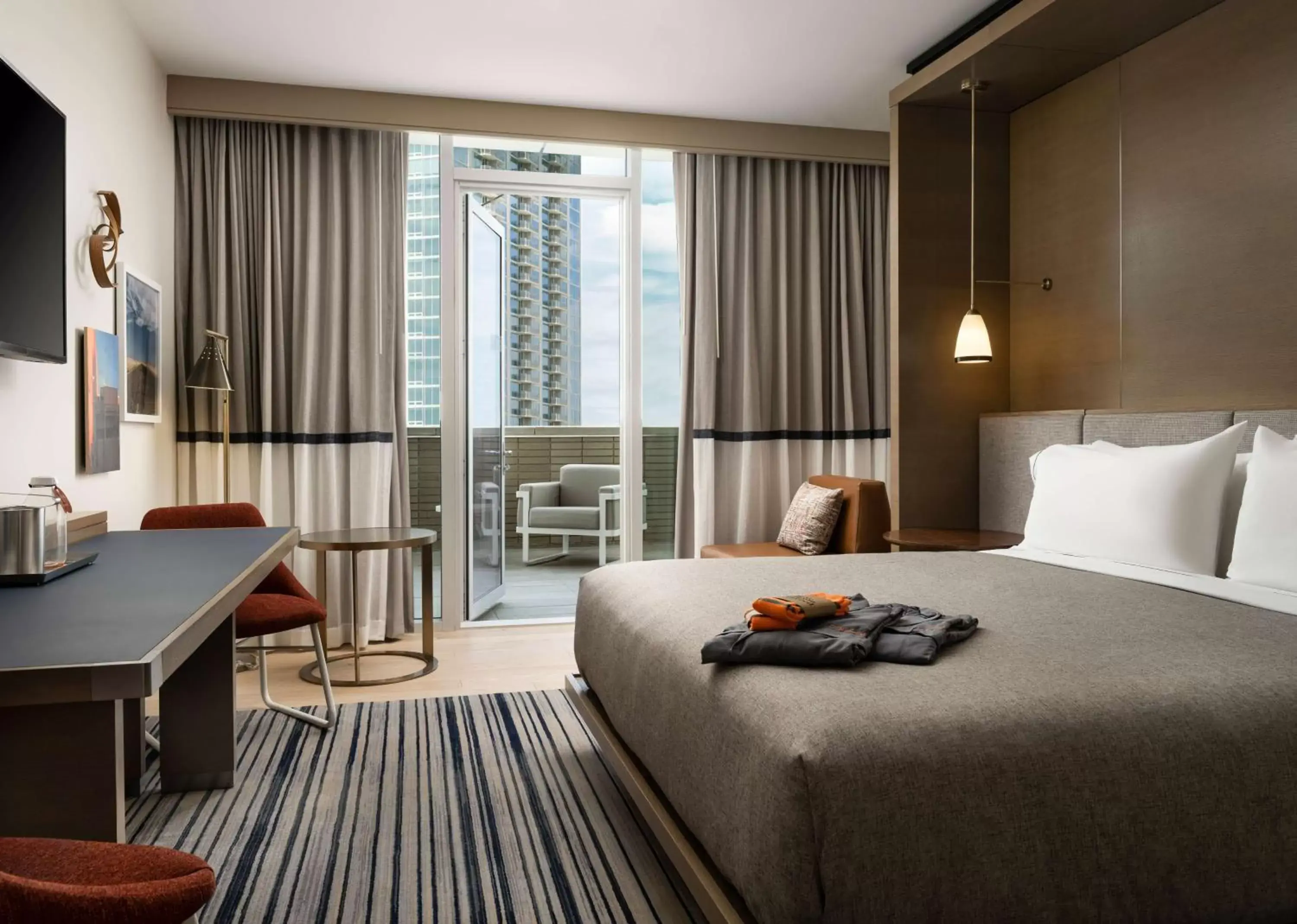 King Room with Balcony in Canopy By Hilton Dallas Frisco Station King Room with Balcony in Canopy By Hilton Dallas Frisco Station