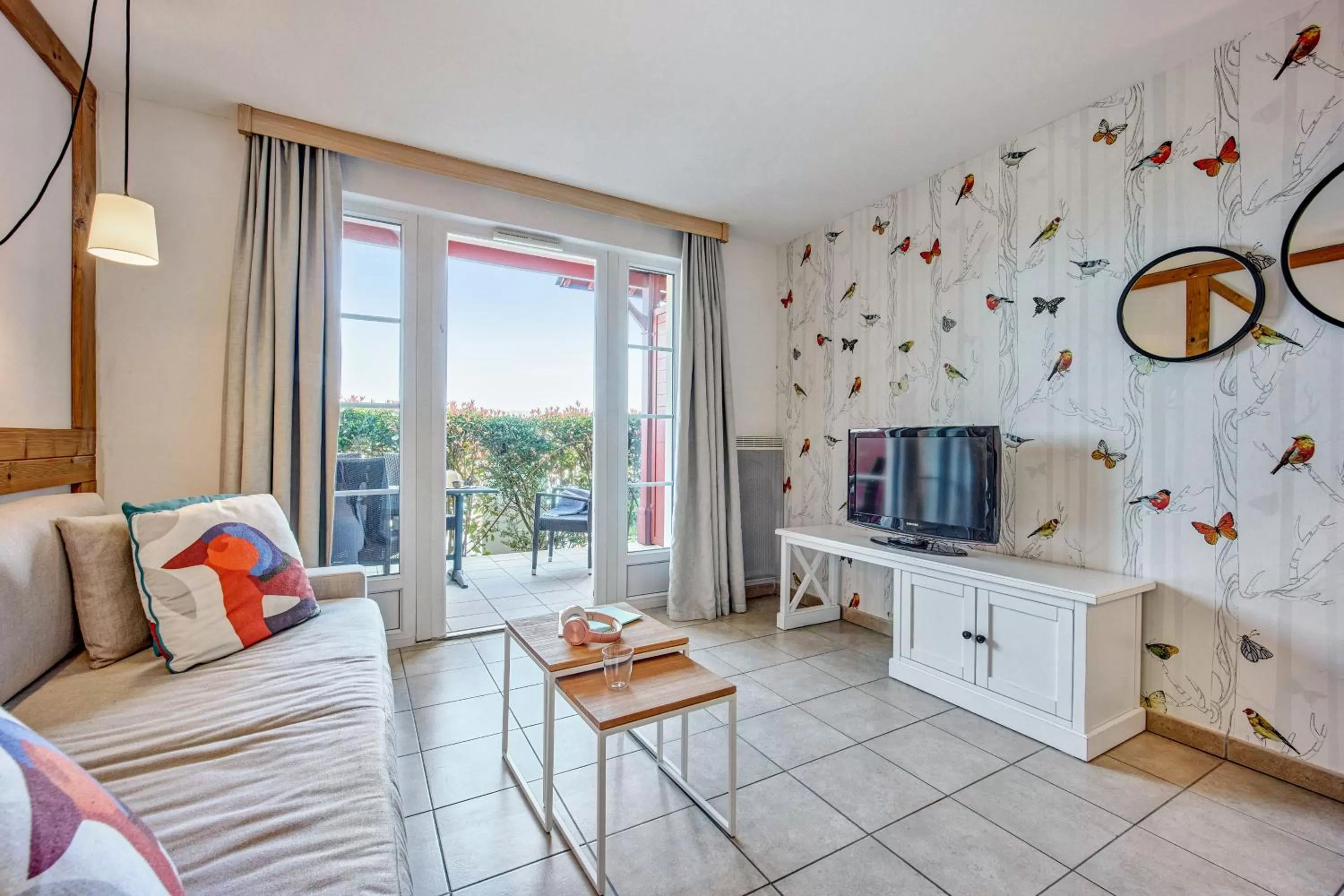 Patio in Pierre & Vacances Premium Residence & Spa Houlgate