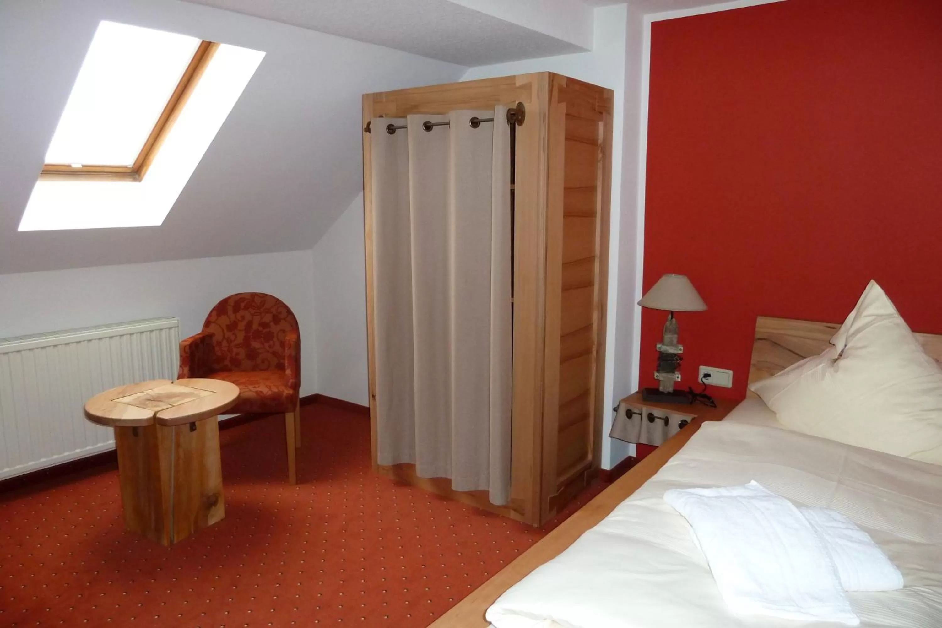Bedroom, Bed in Hotel Goldener Stern