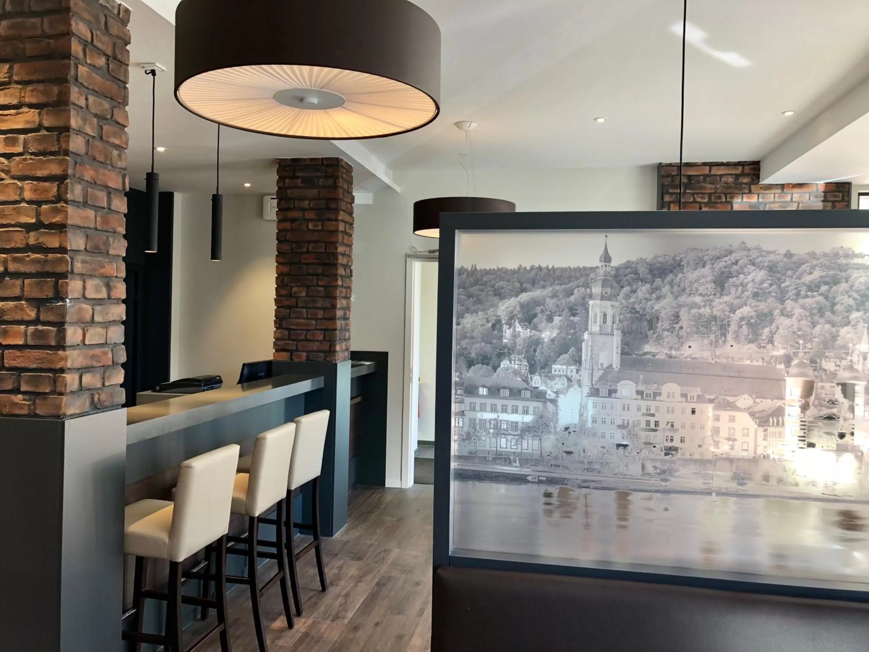 Lobby or reception in Rafaela Hotel Heidelberg