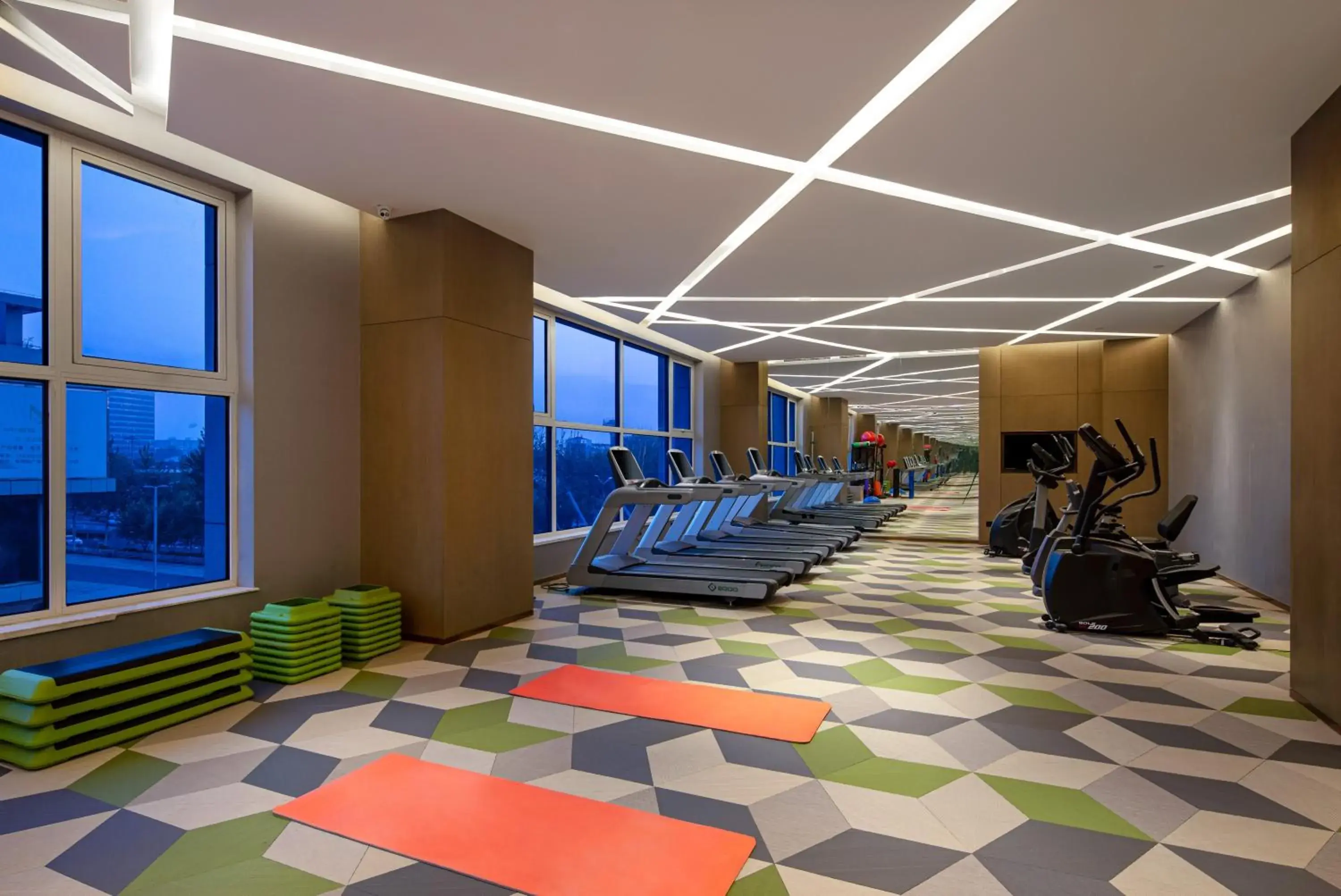 Fitness centre/facilities, Fitness Center/Facilities in Holiday Inn & Suites Langfang New Chaoyang, an IHG Hotel