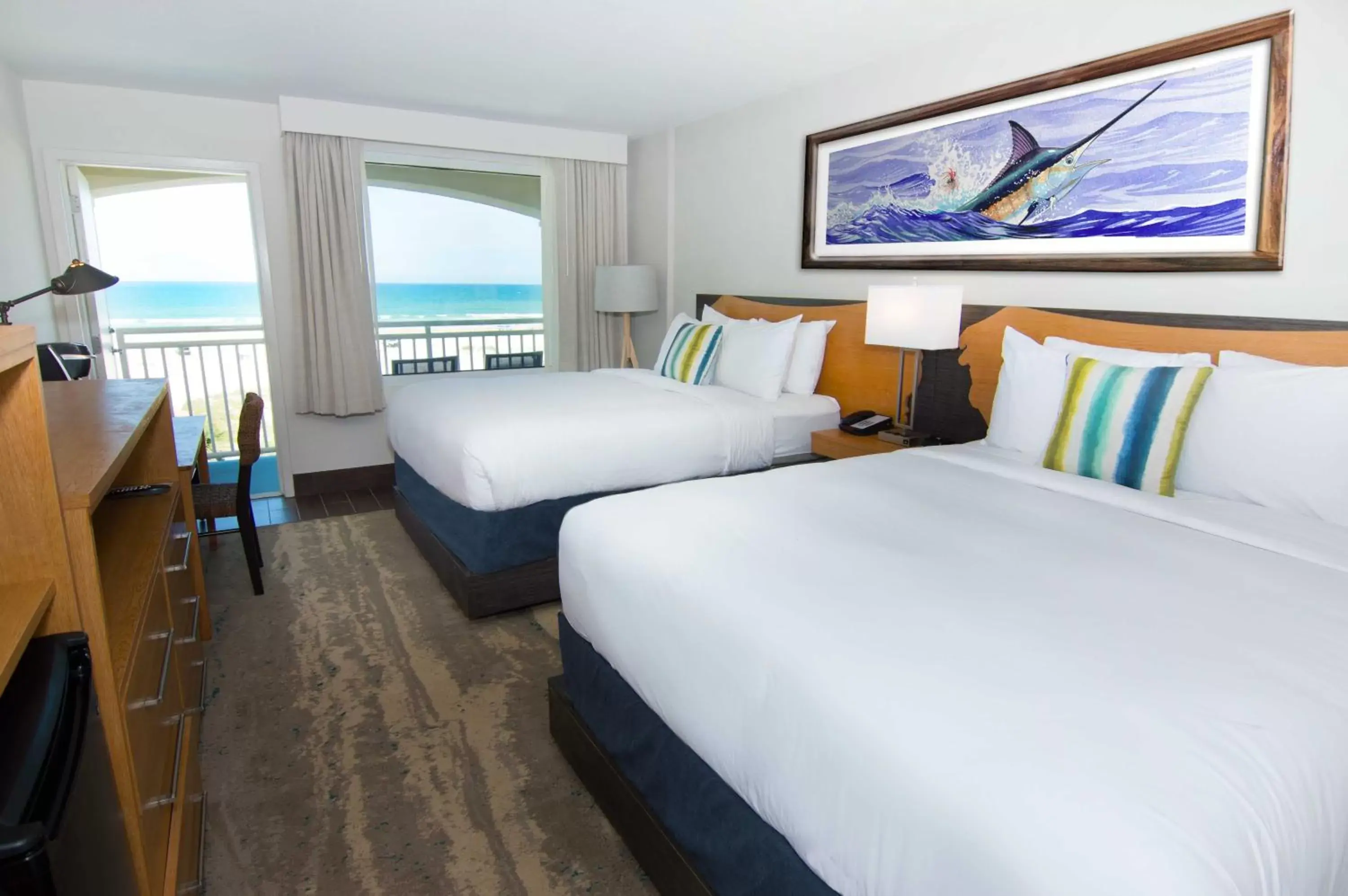 Photo of the whole room, Bed in Guy Harvey Resort on Saint Augustine Beach