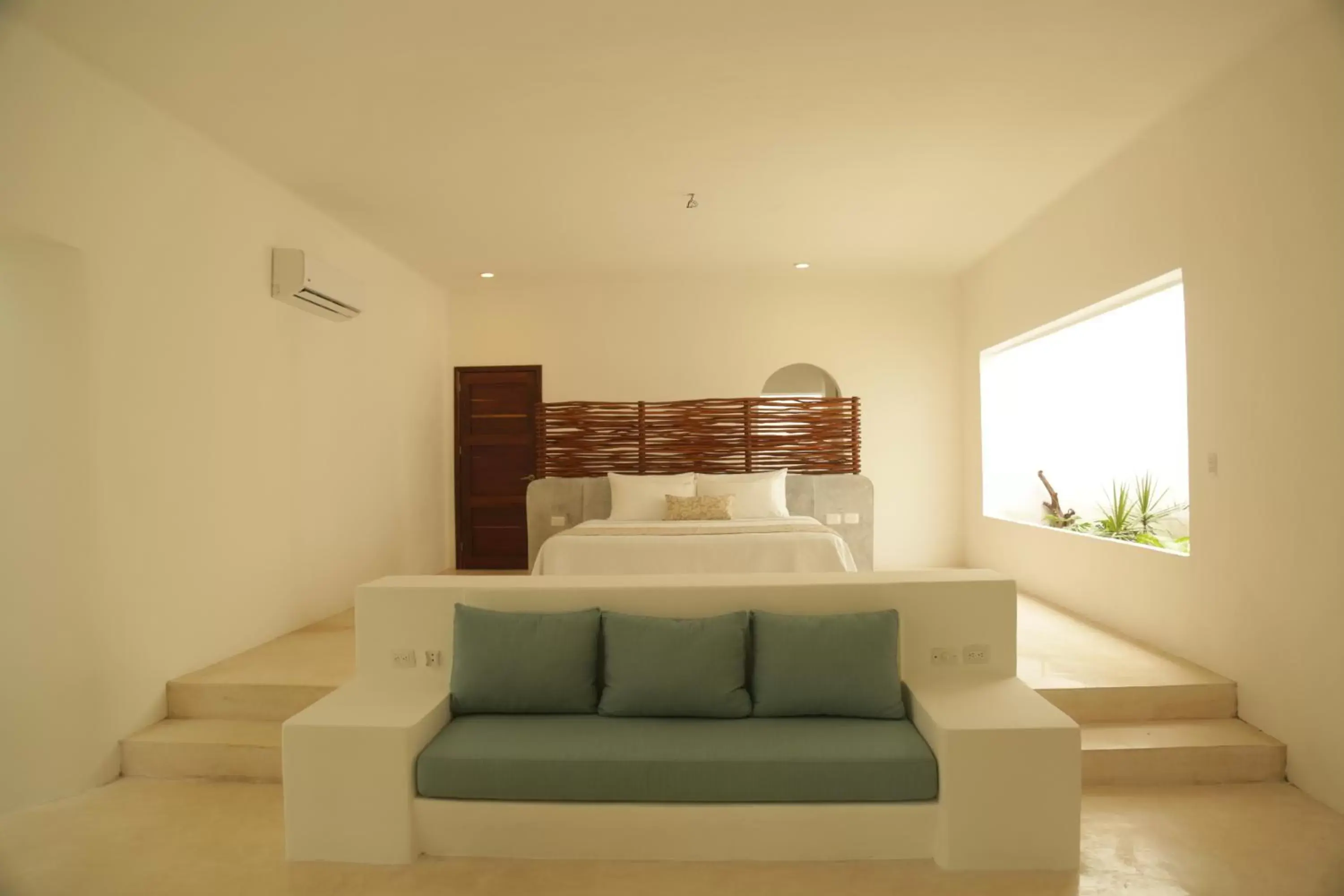 Bed, Seating Area in Mi Kasa Tu Kasa Bacalar by Nah Hotels