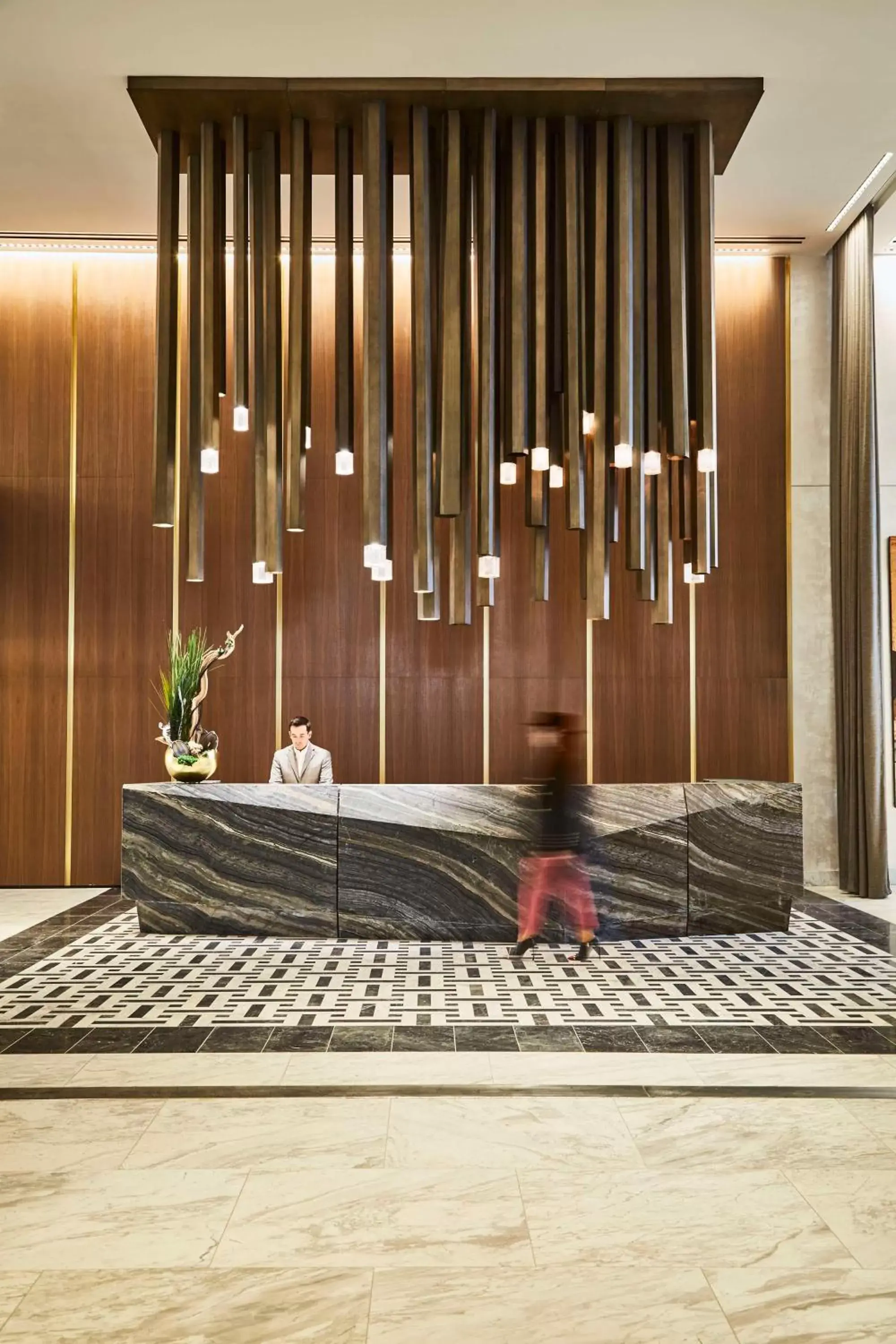 Lobby or reception in Thompson Dallas, part of Hyatt