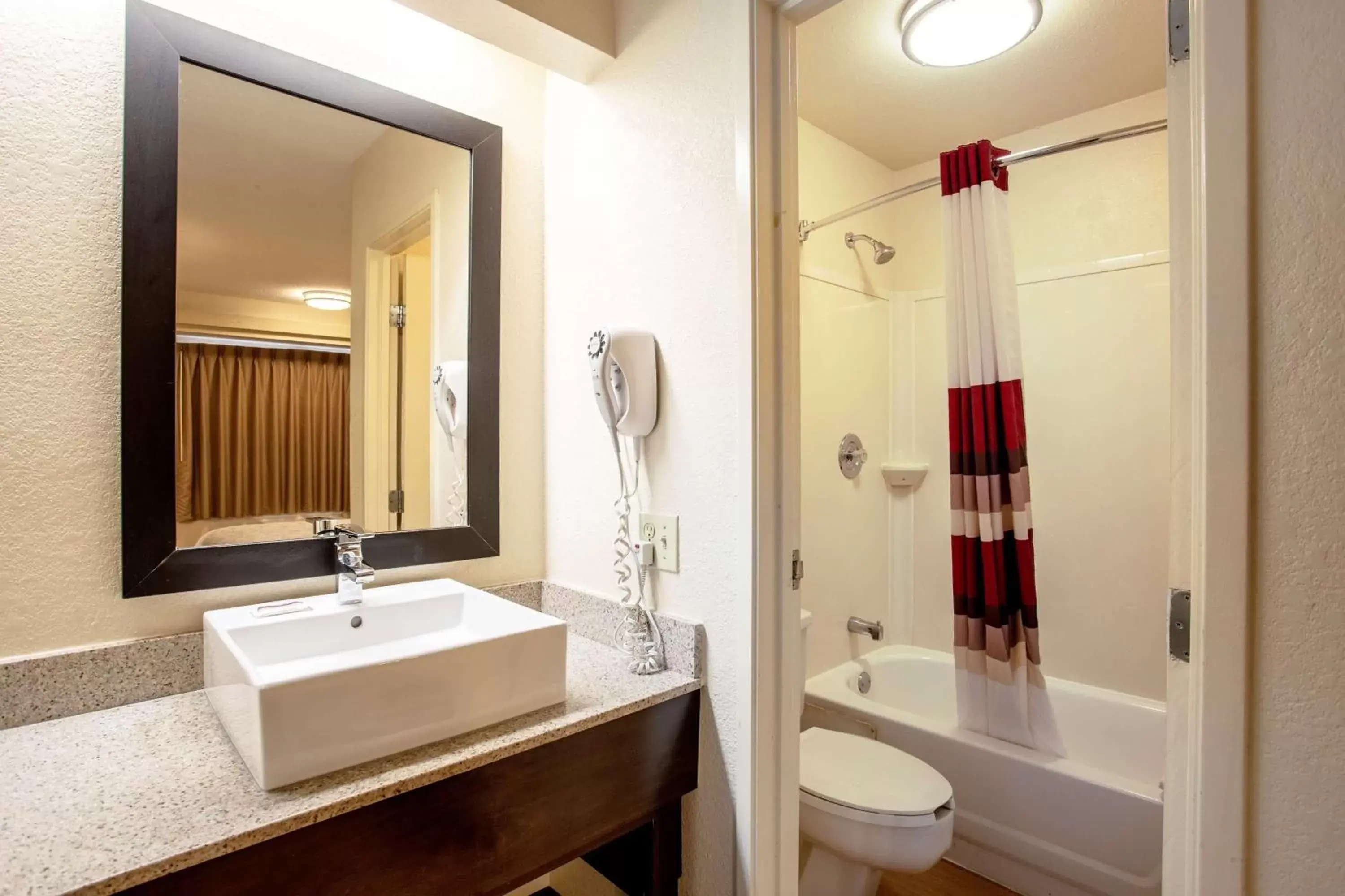 Bathroom in Red Roof Inn PLUS+ Baltimore-Washington DC/BWI Airport