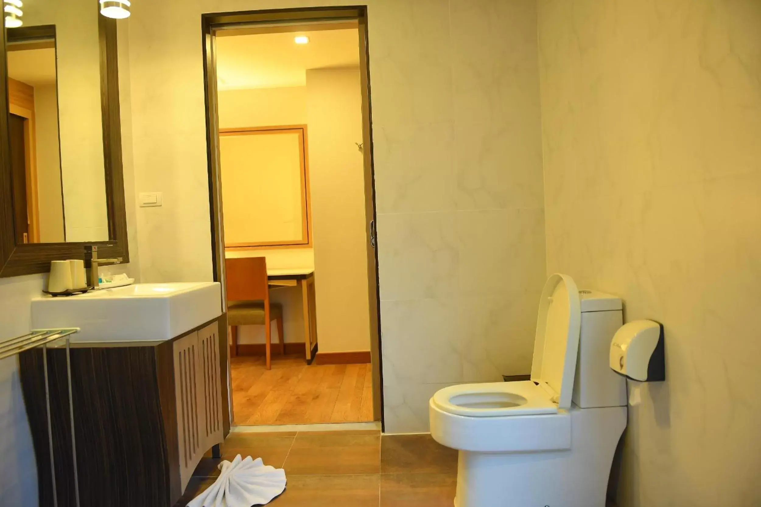 Bathroom in Prajaktra Design Hotel