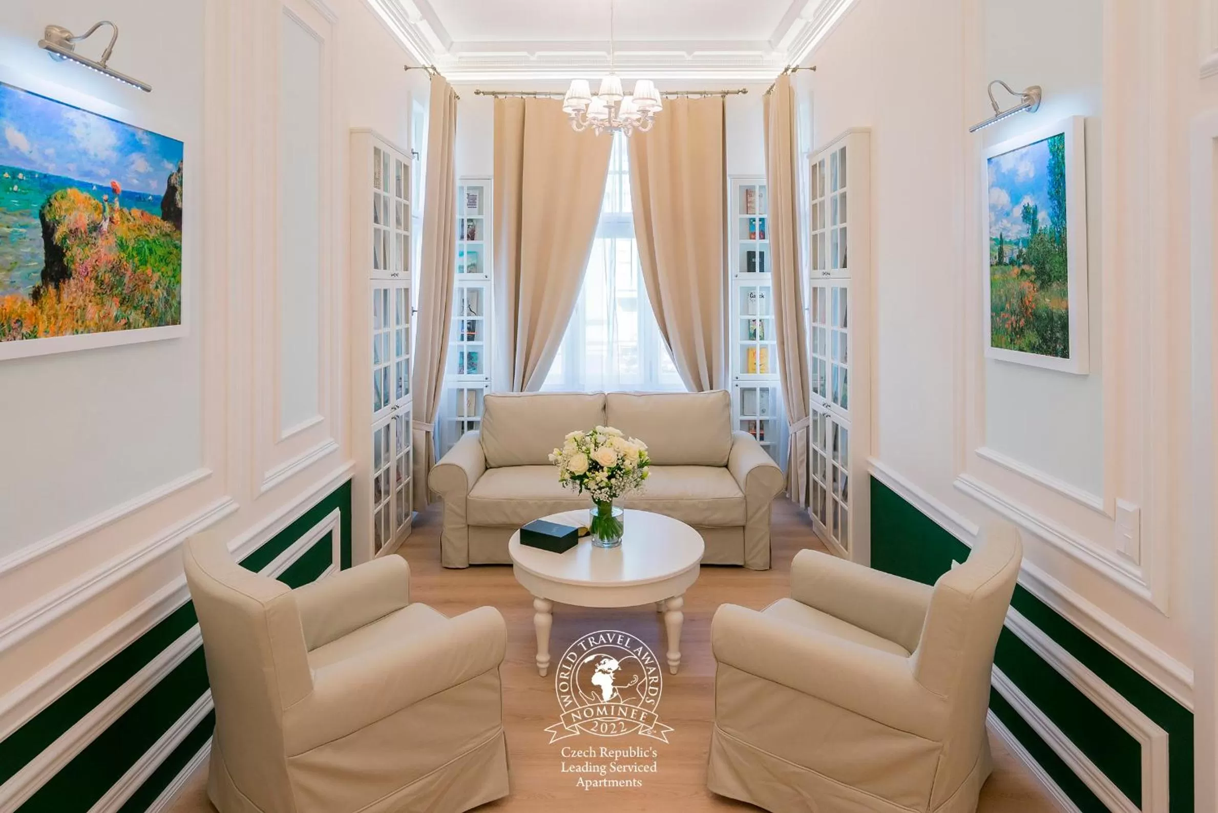 Living room in Revelton Suites Karlovy Vary