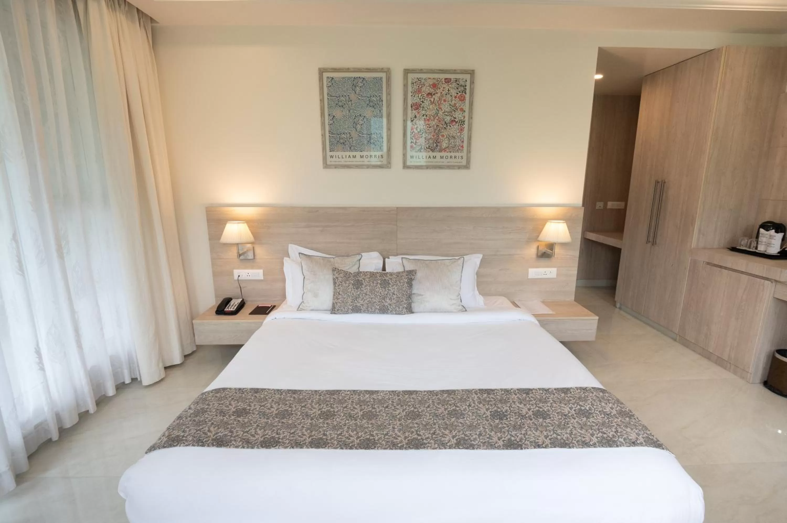 Bed in Terrakotta Rishikesh