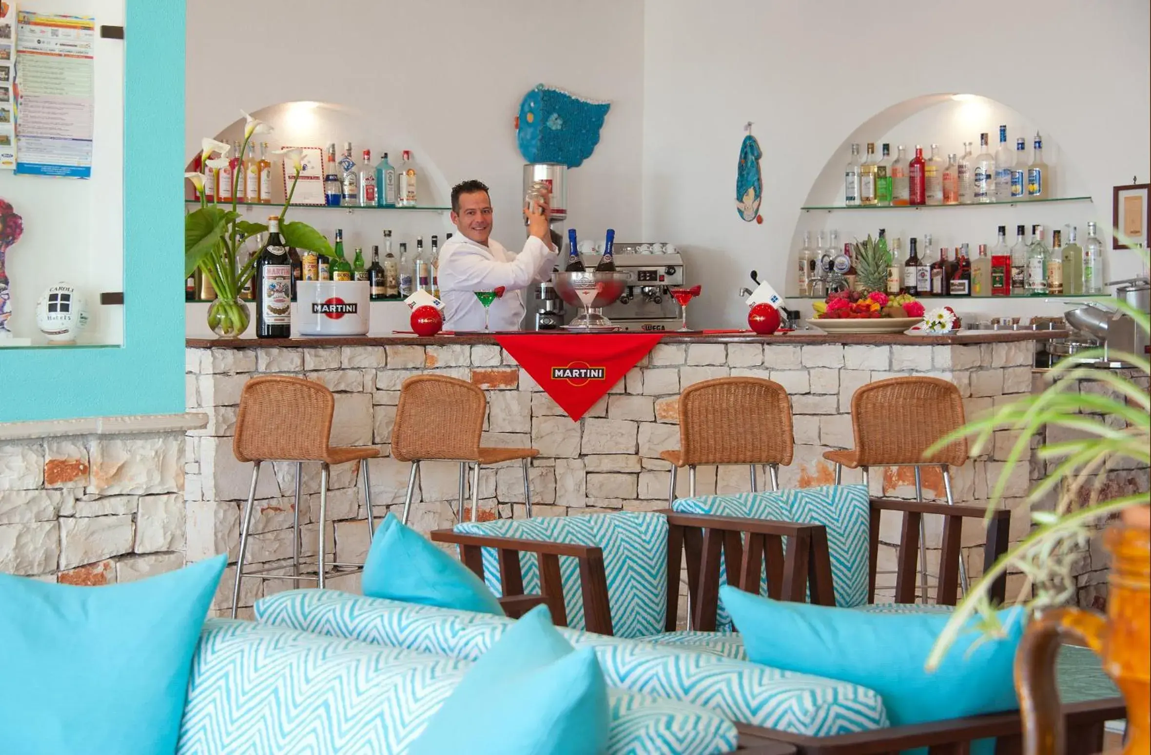 Lounge or bar, Lounge/Bar in Hotel Terminal - Caroli Hotels