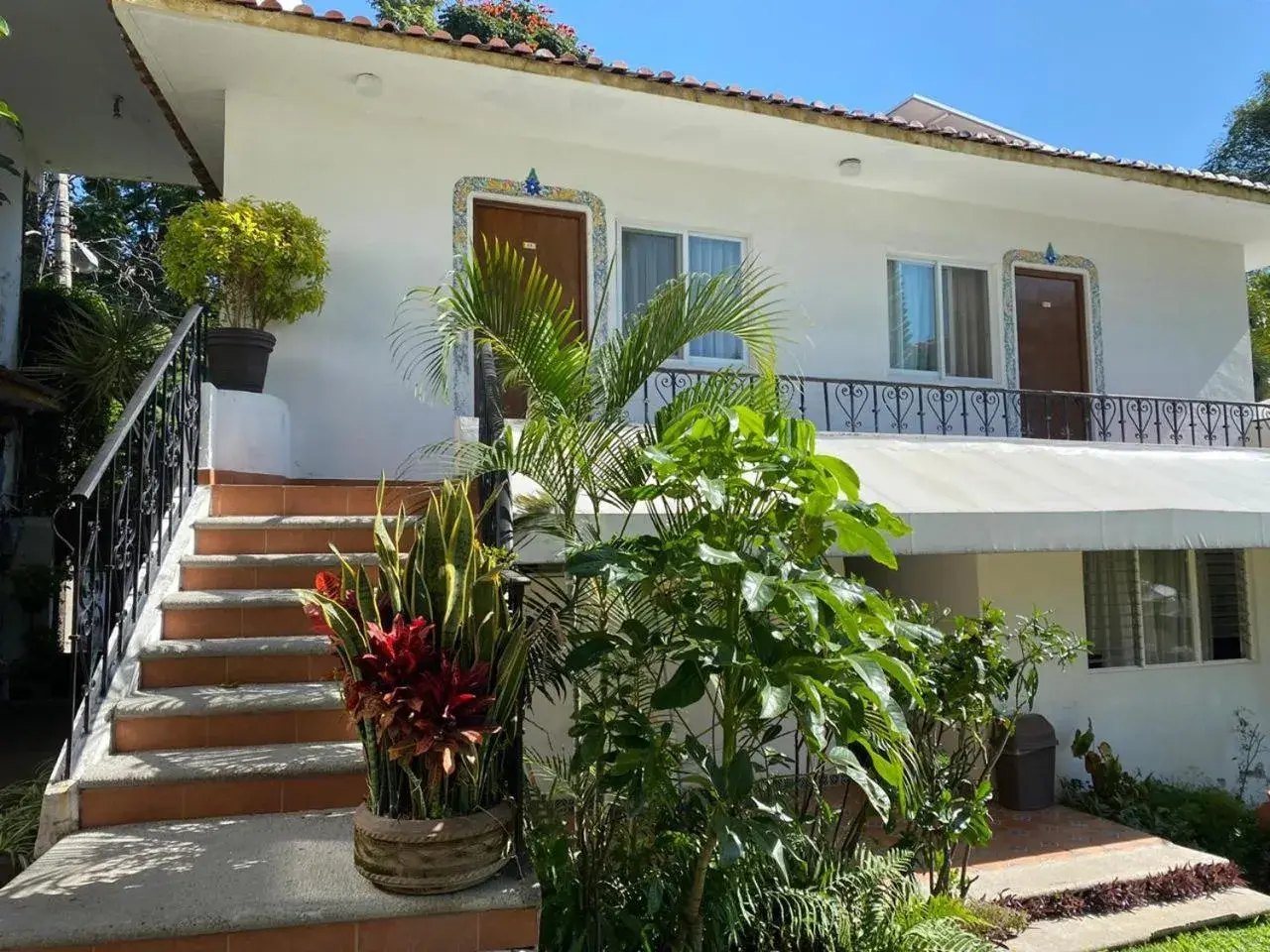 Garden, Property Building in Hotel Posada Quinta Las Flores