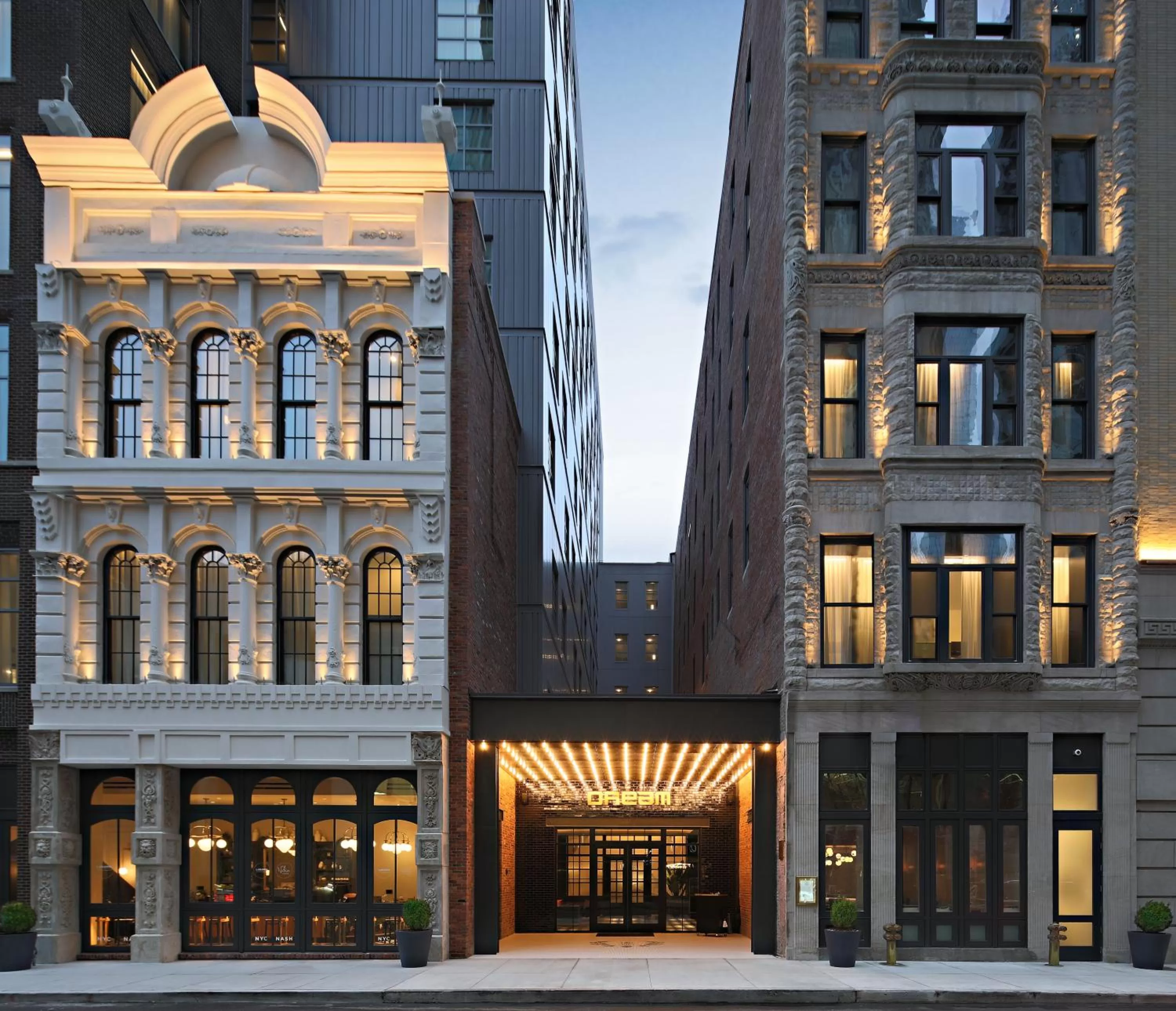 Property building in Dream Nashville, by Hyatt