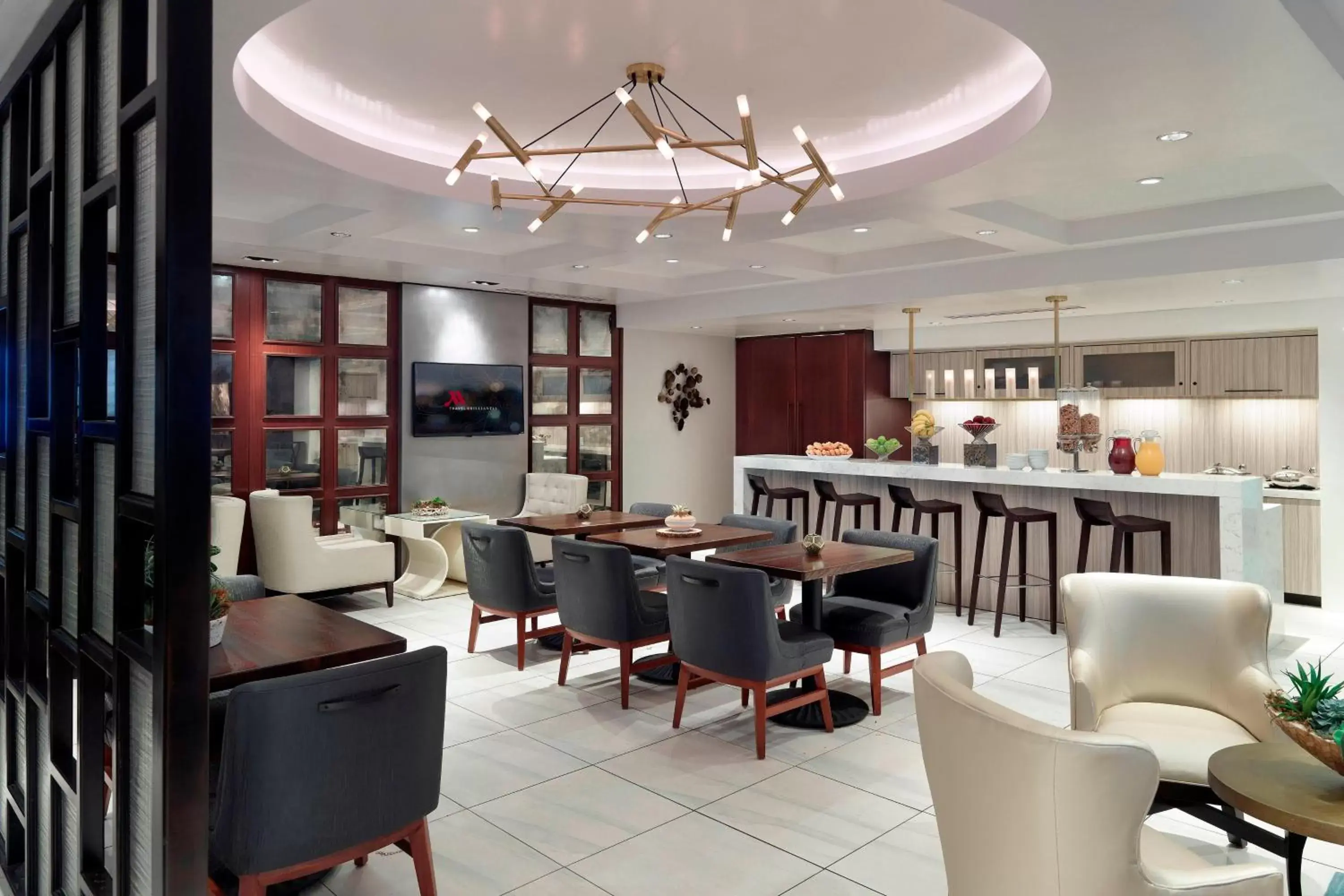 Lounge or bar, Restaurant/Places to Eat in New Orleans Marriott Metairie At Lakeway