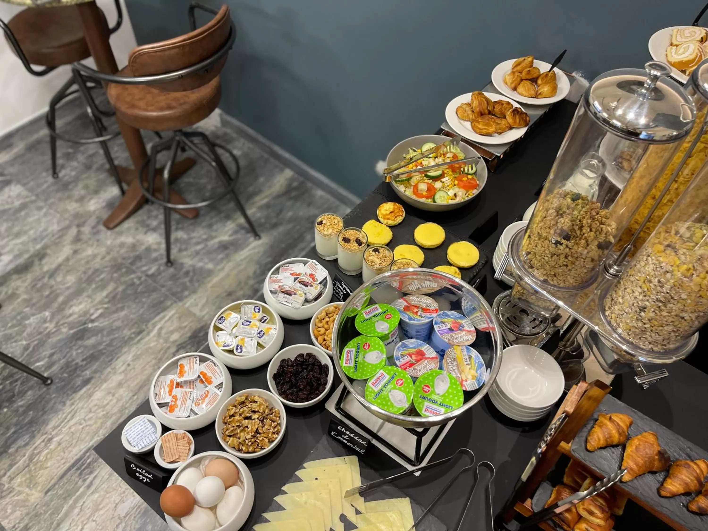 Continental breakfast in Marea Boutique Hotels