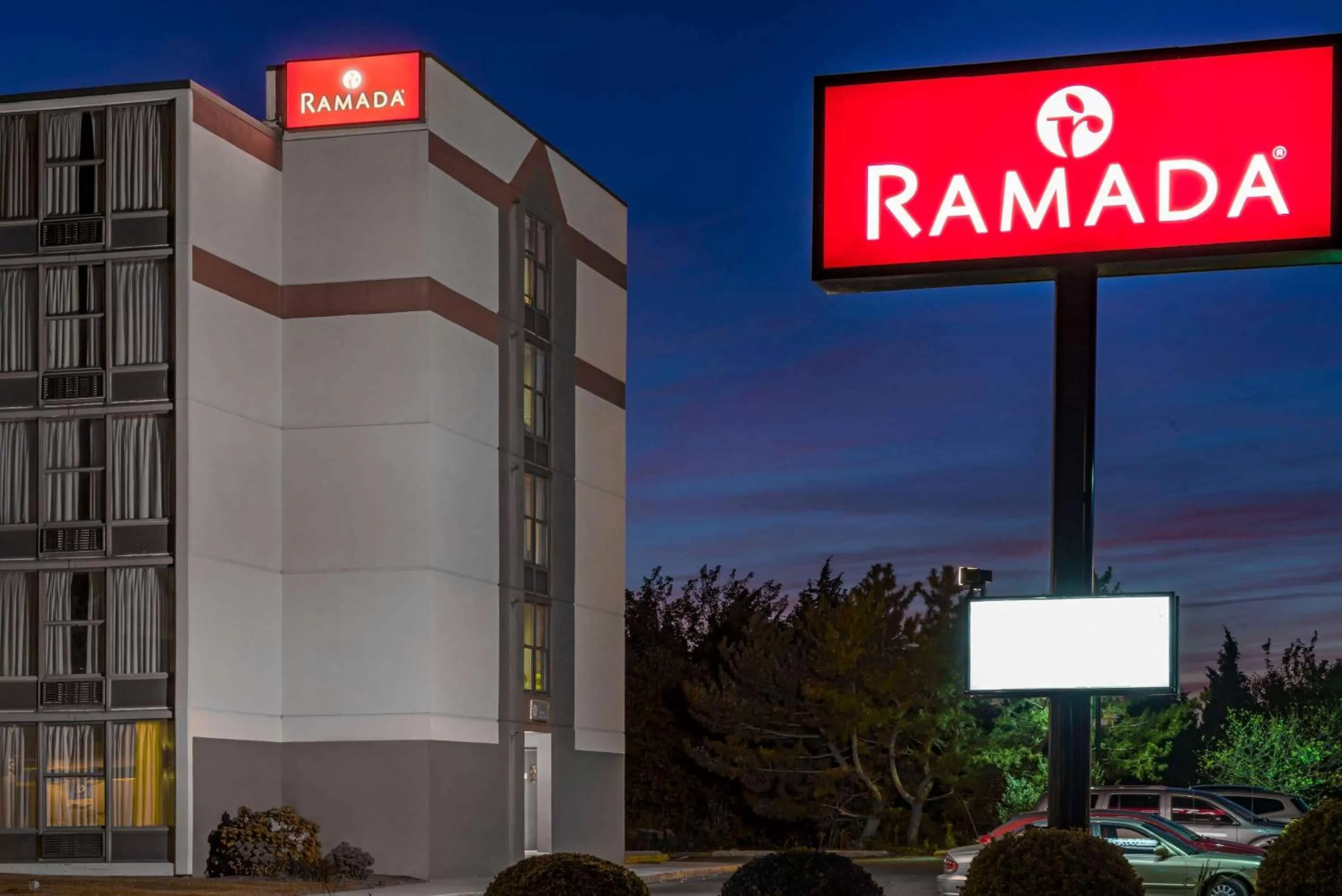 Property building in Ramada by Wyndham West Atlantic City
