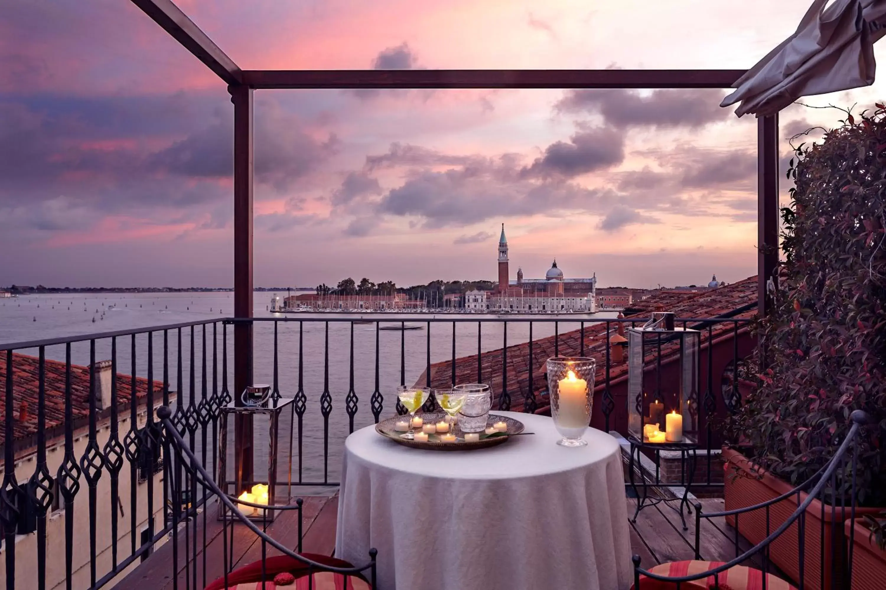 Balcony/Terrace in Hotel Metropole Venezia