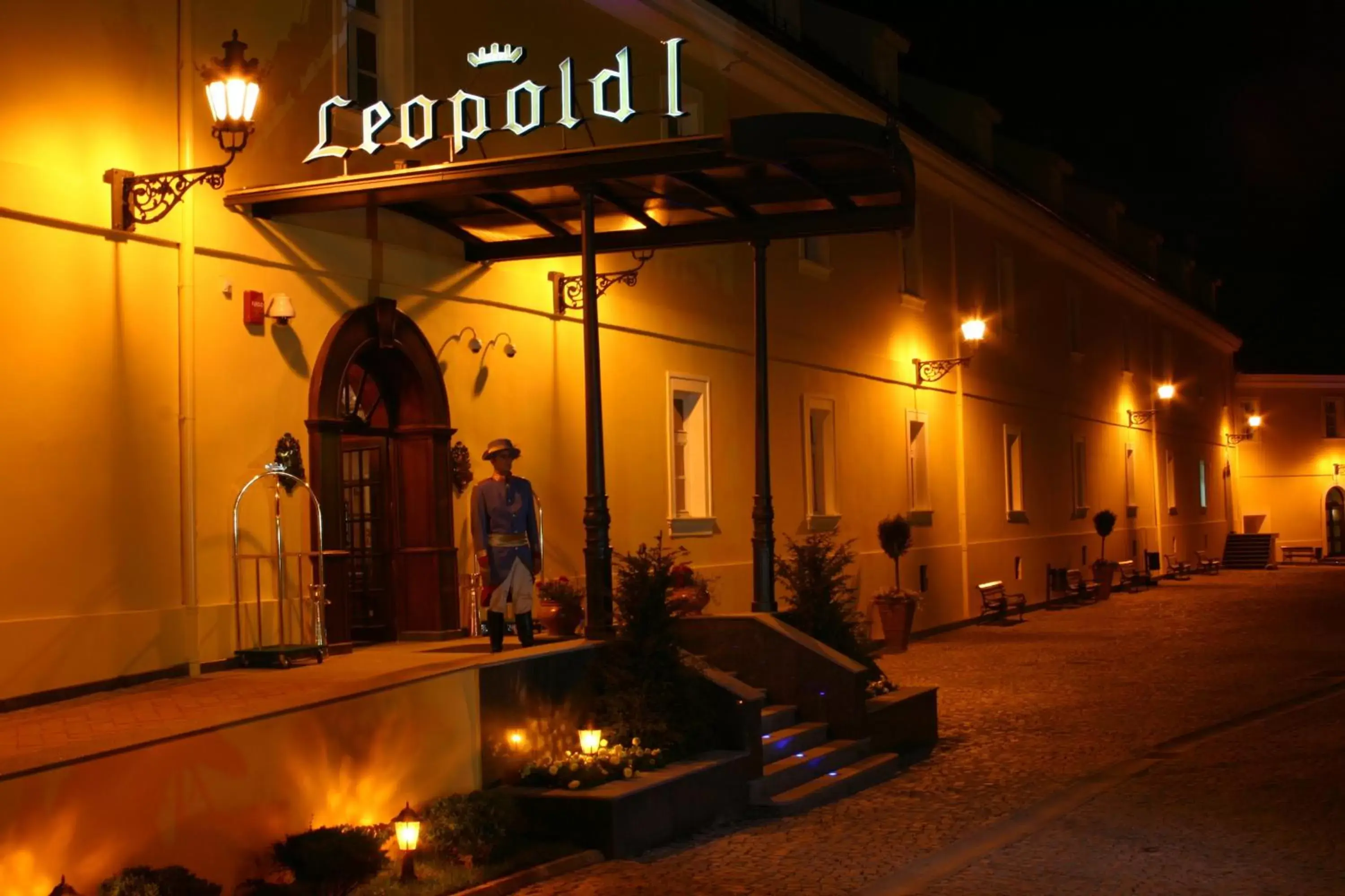 Facade/entrance in Hotel Leopold I