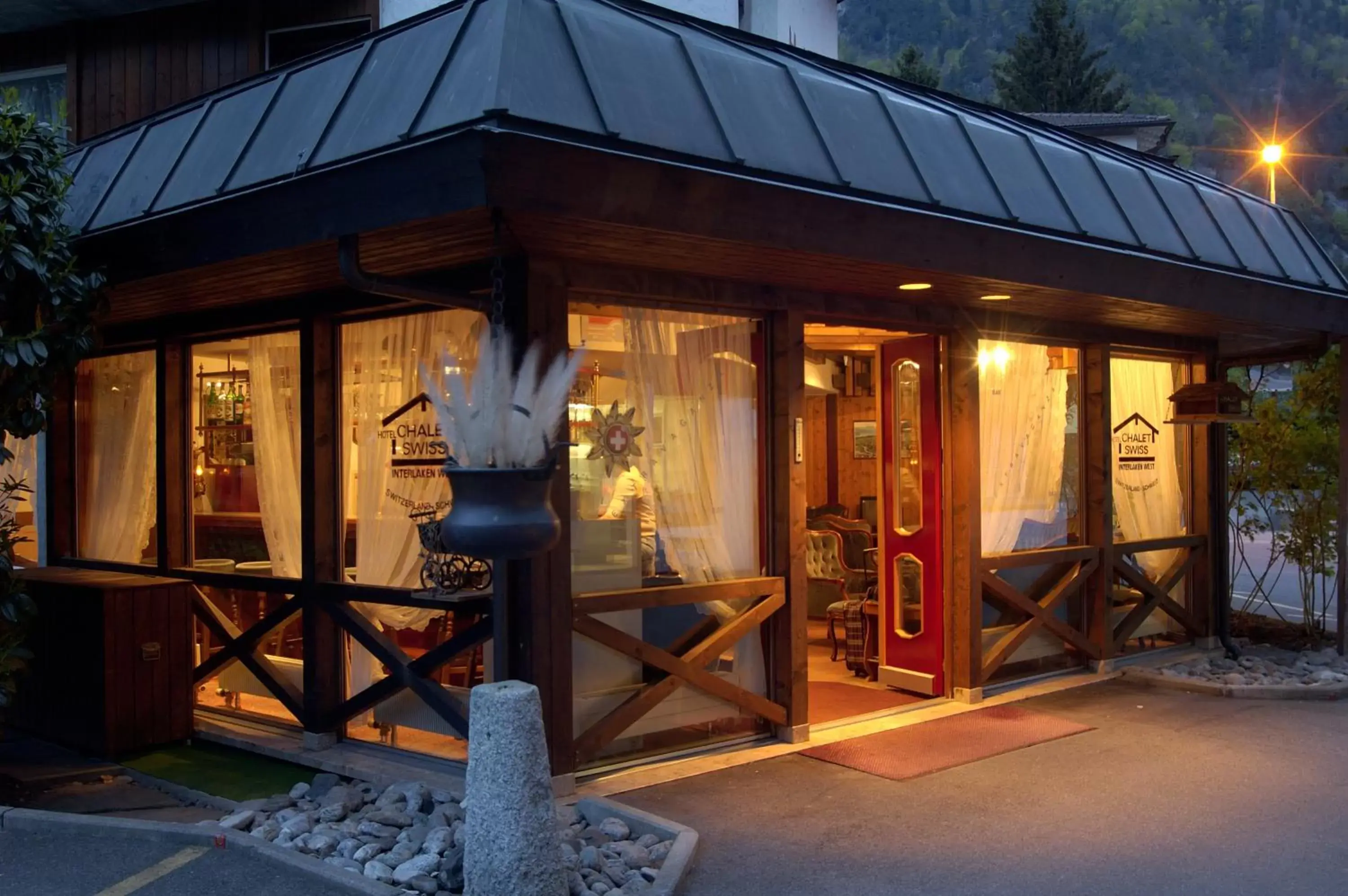 Lobby or reception in Hotel Chalet Swiss