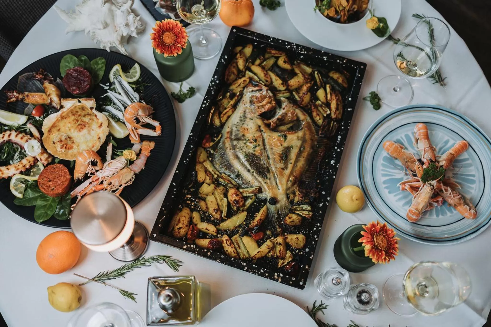 Food in Boutique Hotel Adria