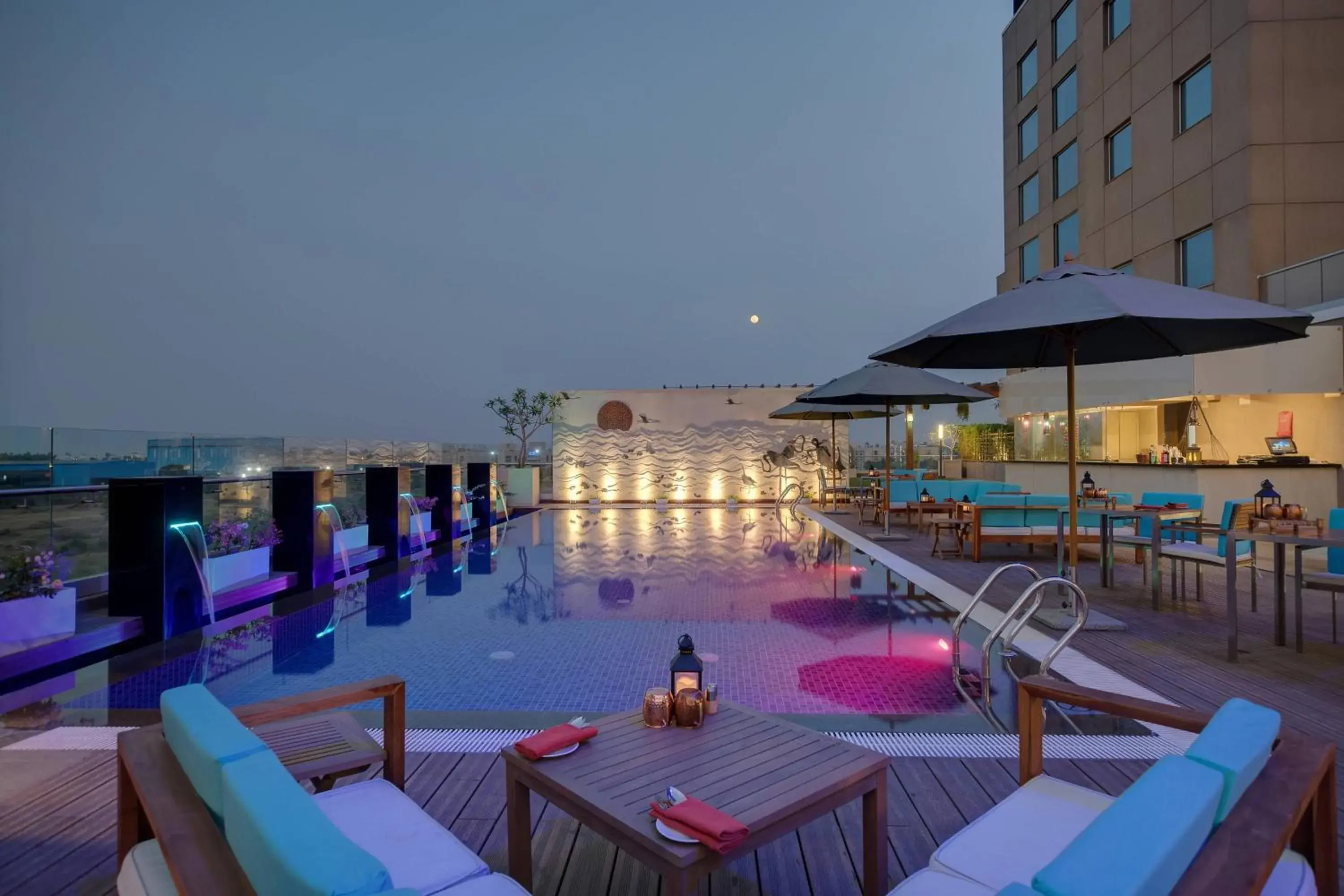 Swimming Pool in Courtyard by Marriott Surat