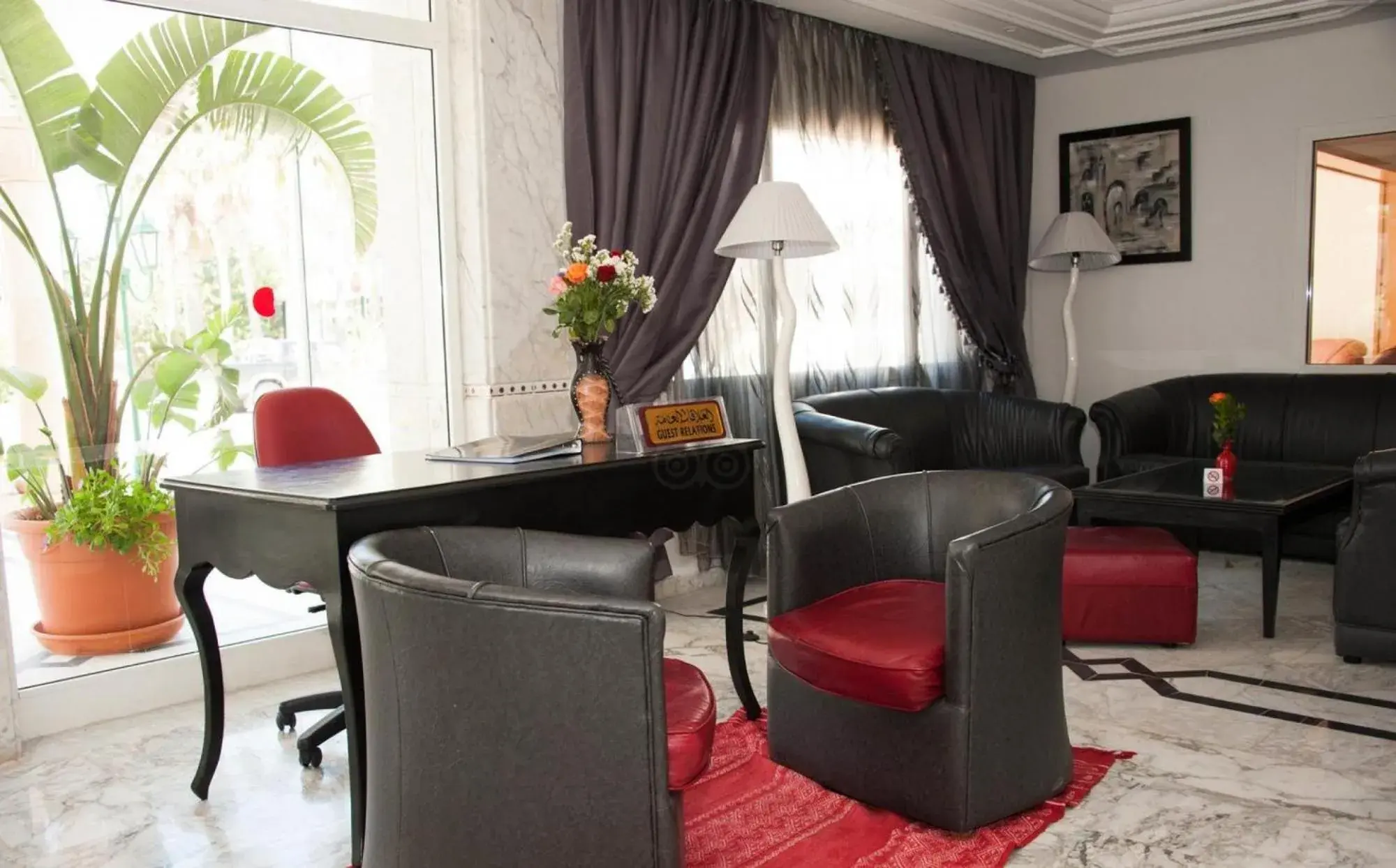 Lobby or reception, Seating Area in Hotel Nesrine Hammamet