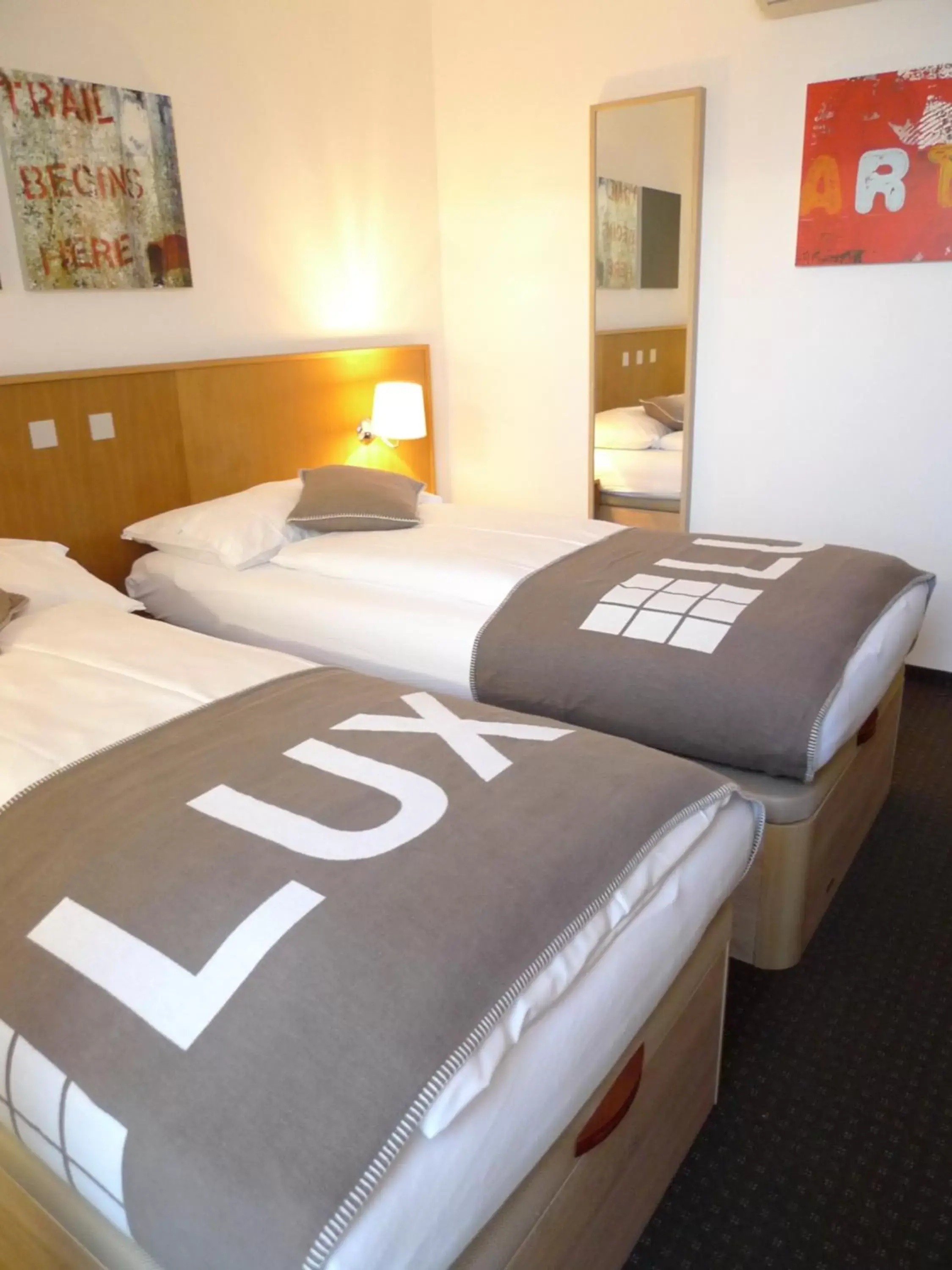 Photo of the whole room, Bed in Businesshotel Lux