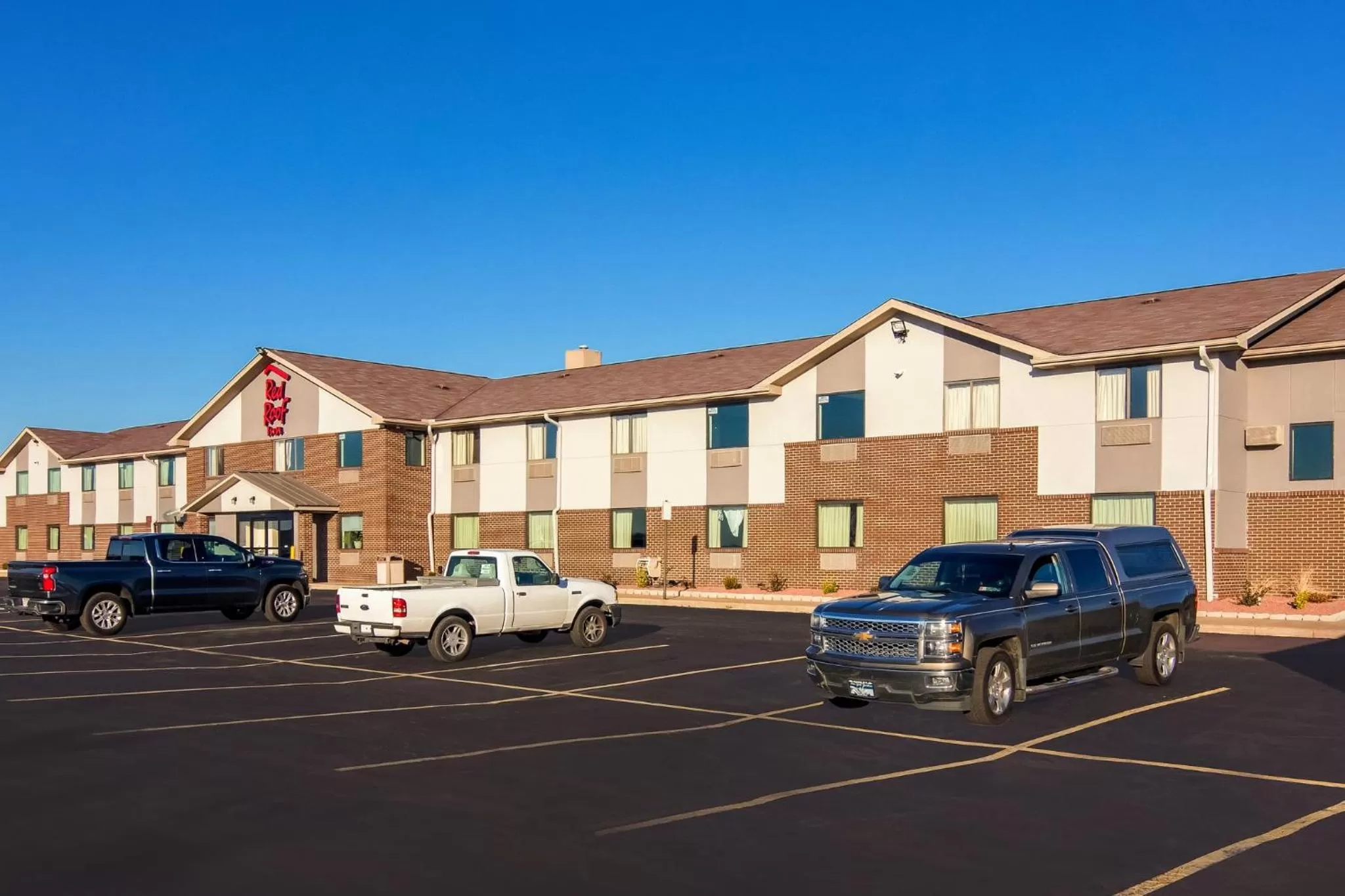 Property building in Red Roof Inn Greensburg