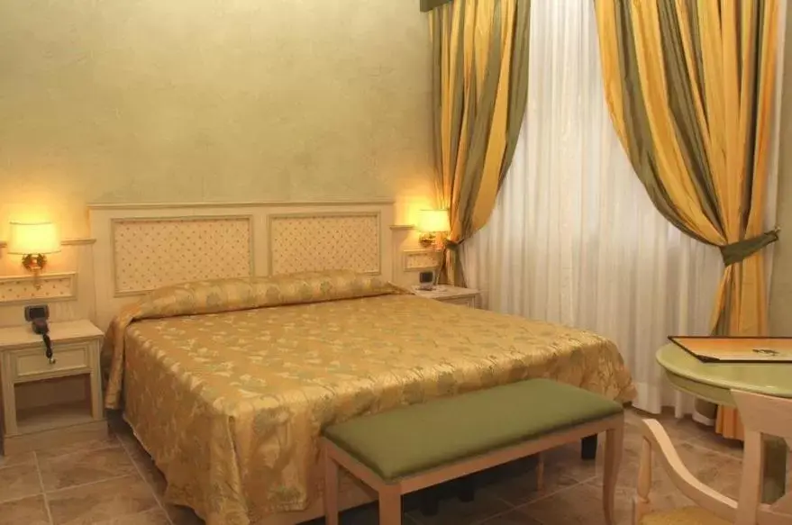 Bed in Da O Vittorio