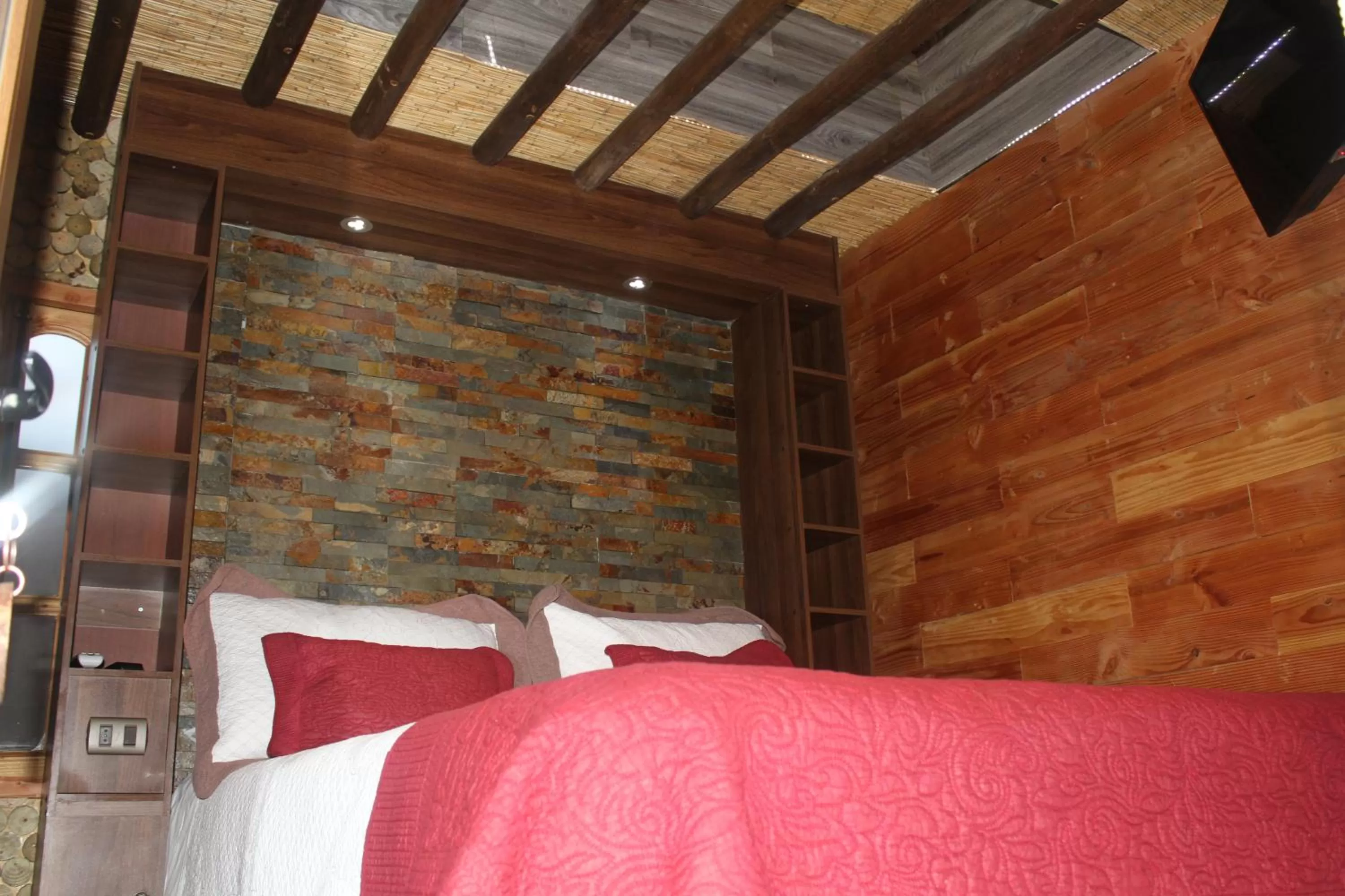 Bed in Hotel Manada del Desierto