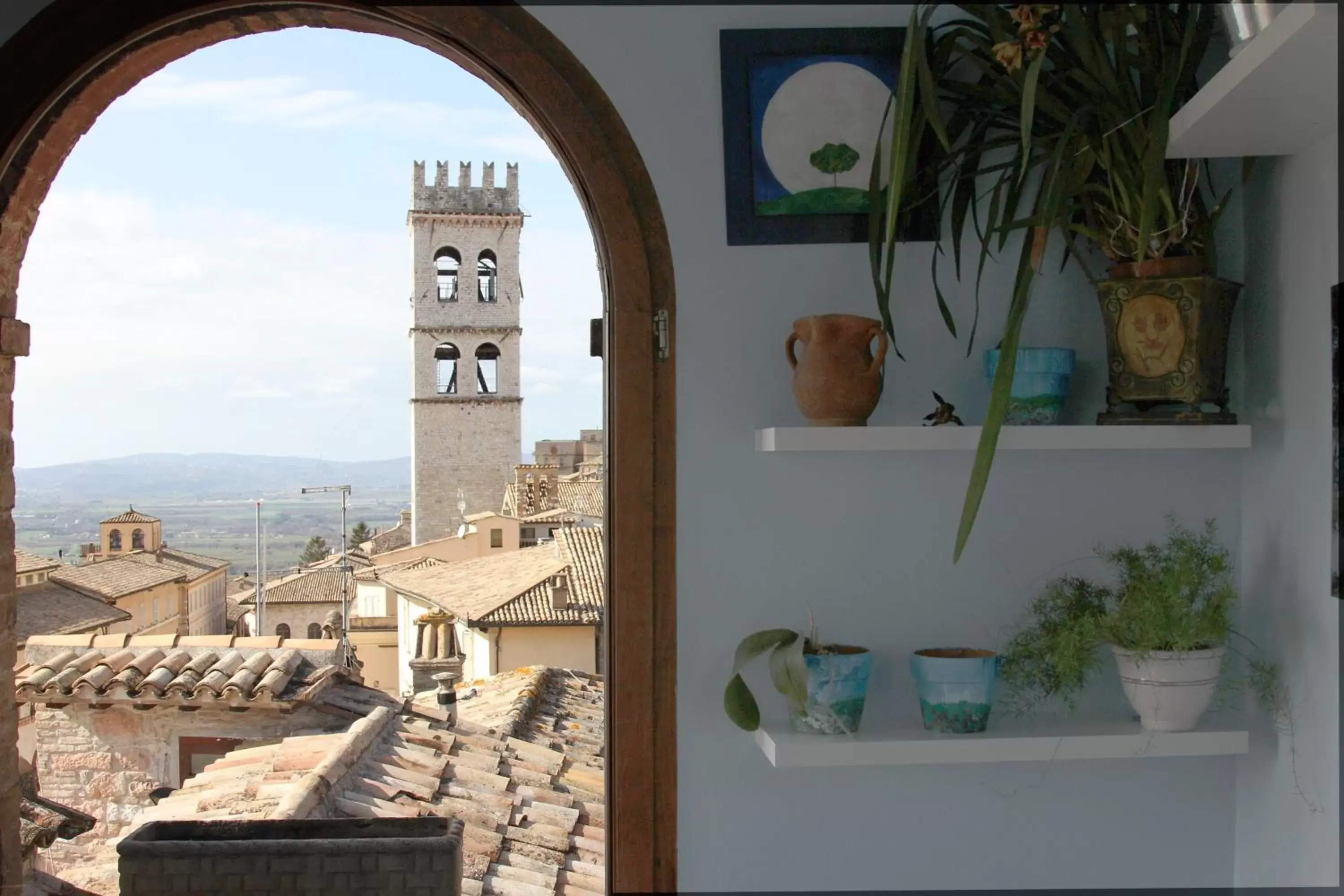 Balcony/Terrace in Hotel Trattoria Pallotta