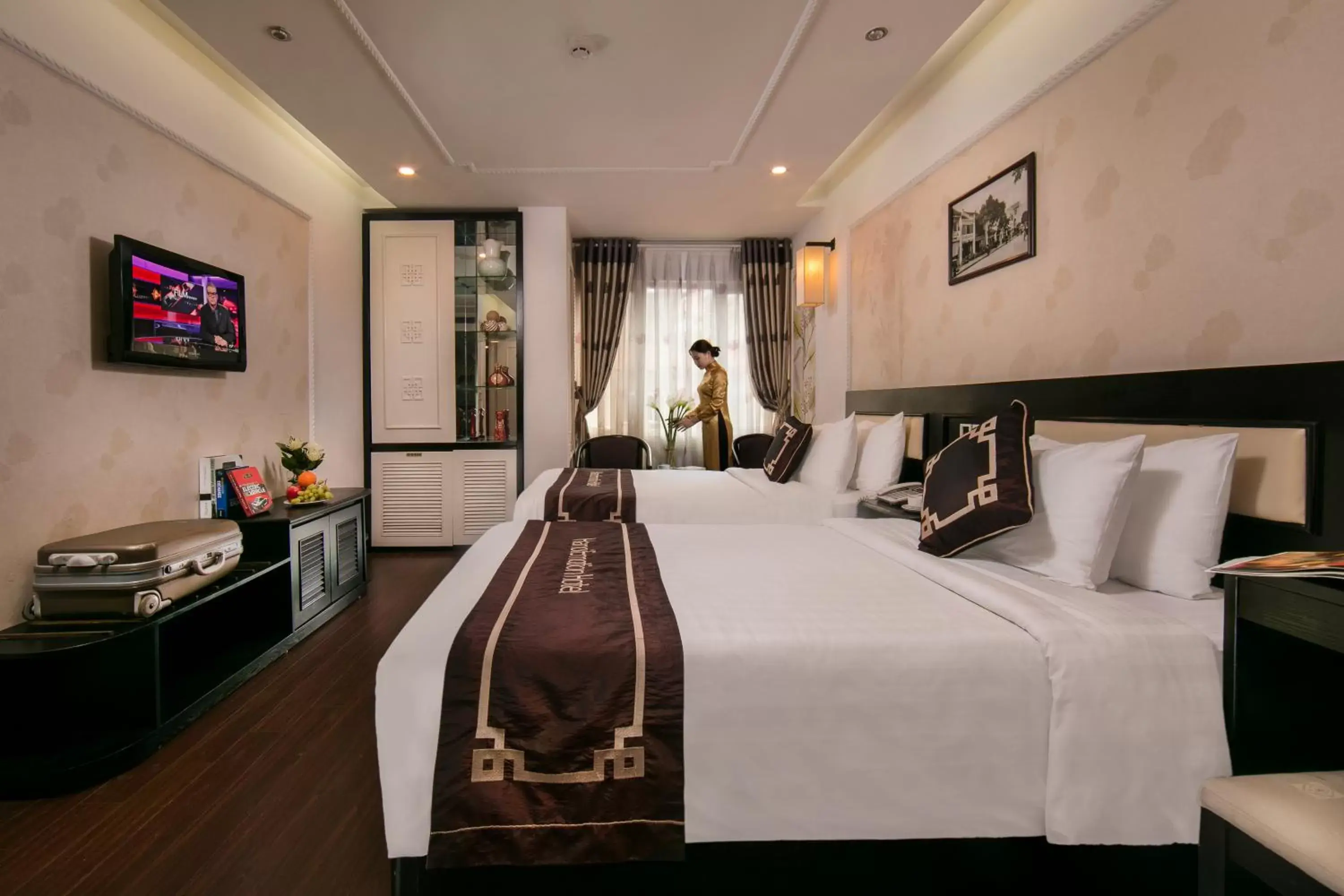 Living room in Hanoi Emotion Hotel