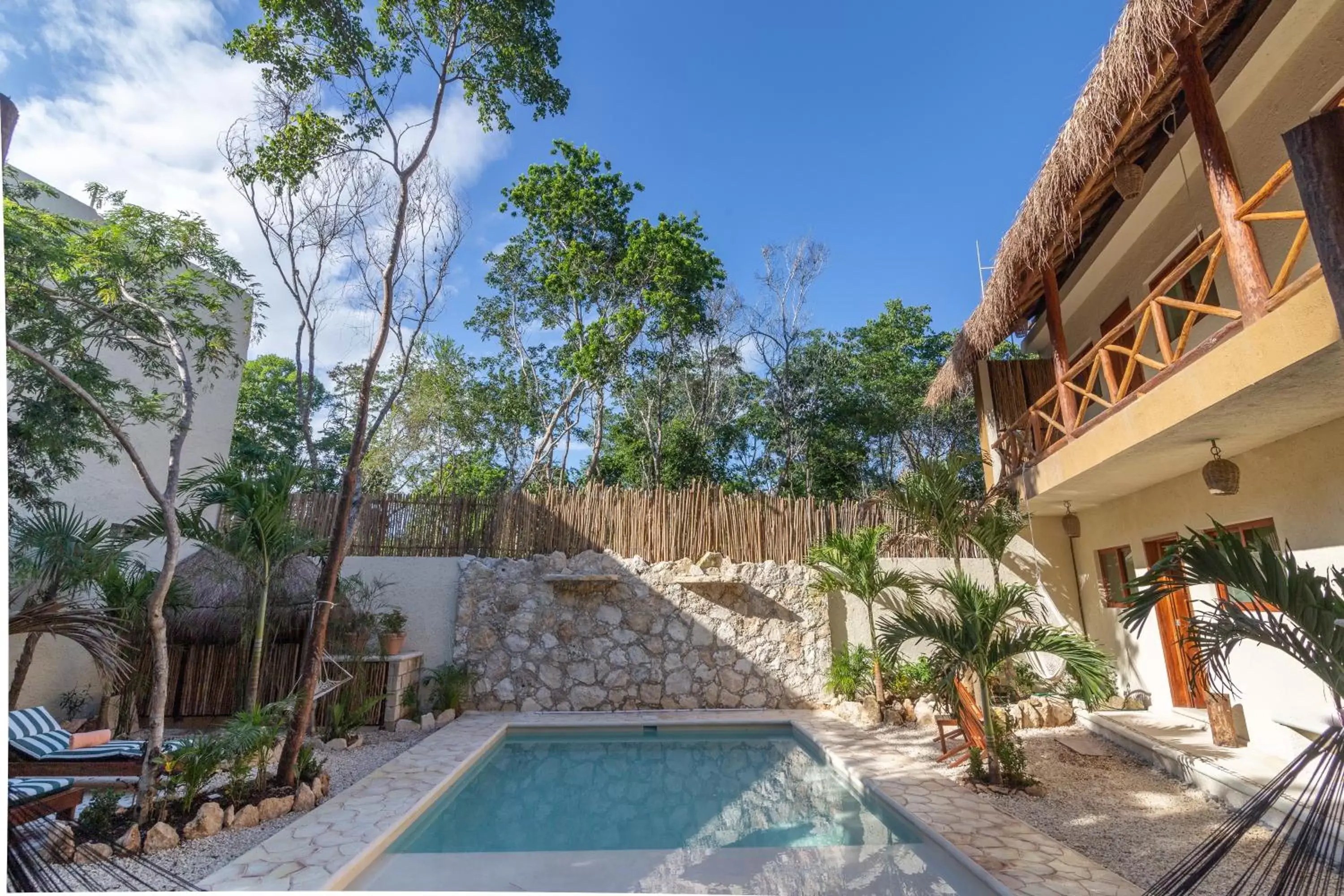 Property building, Swimming Pool in Aldea San Lam - Oasis Of Tulum