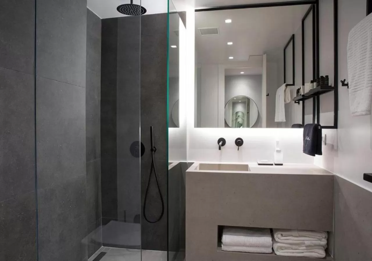 Bathroom in The Alex Monte Kastella, Santikos Collection