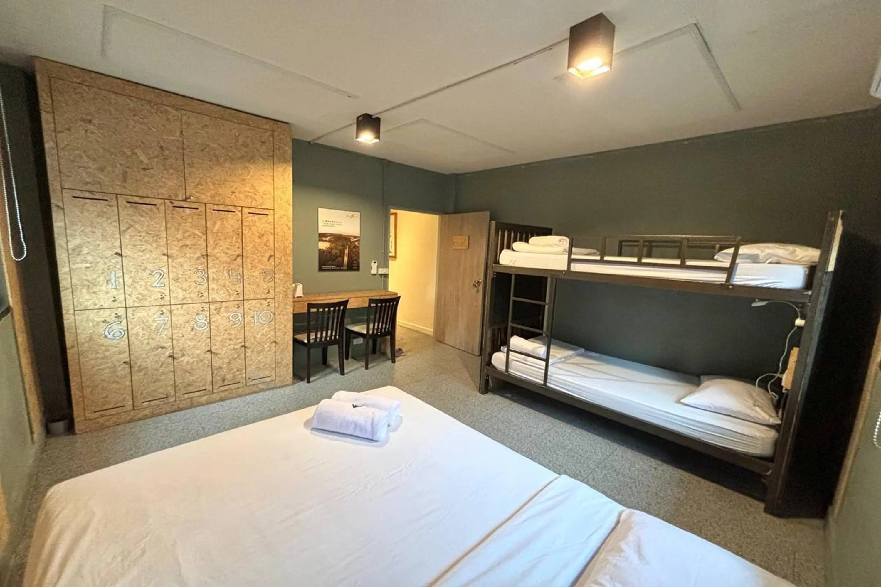 Bed, Bunk Bed in O Nidra House