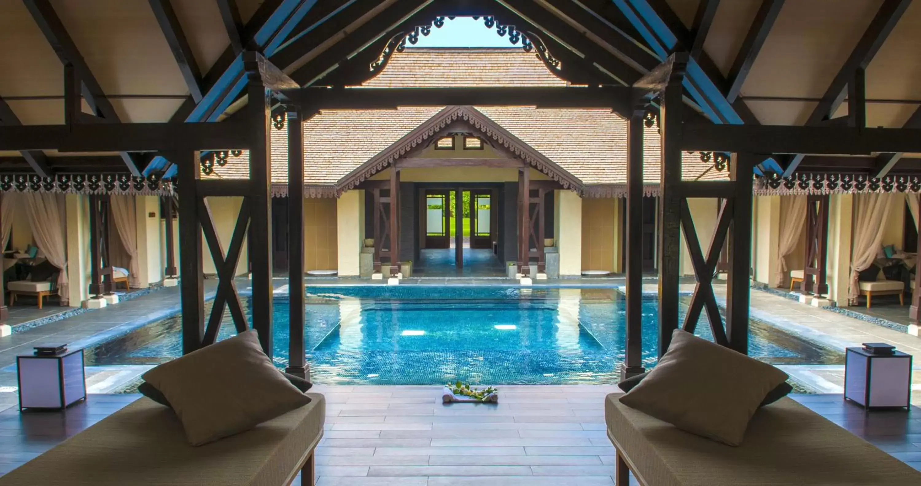 Massage, Swimming Pool in Sofitel Mauritius L'Imperial Resort & Spa
