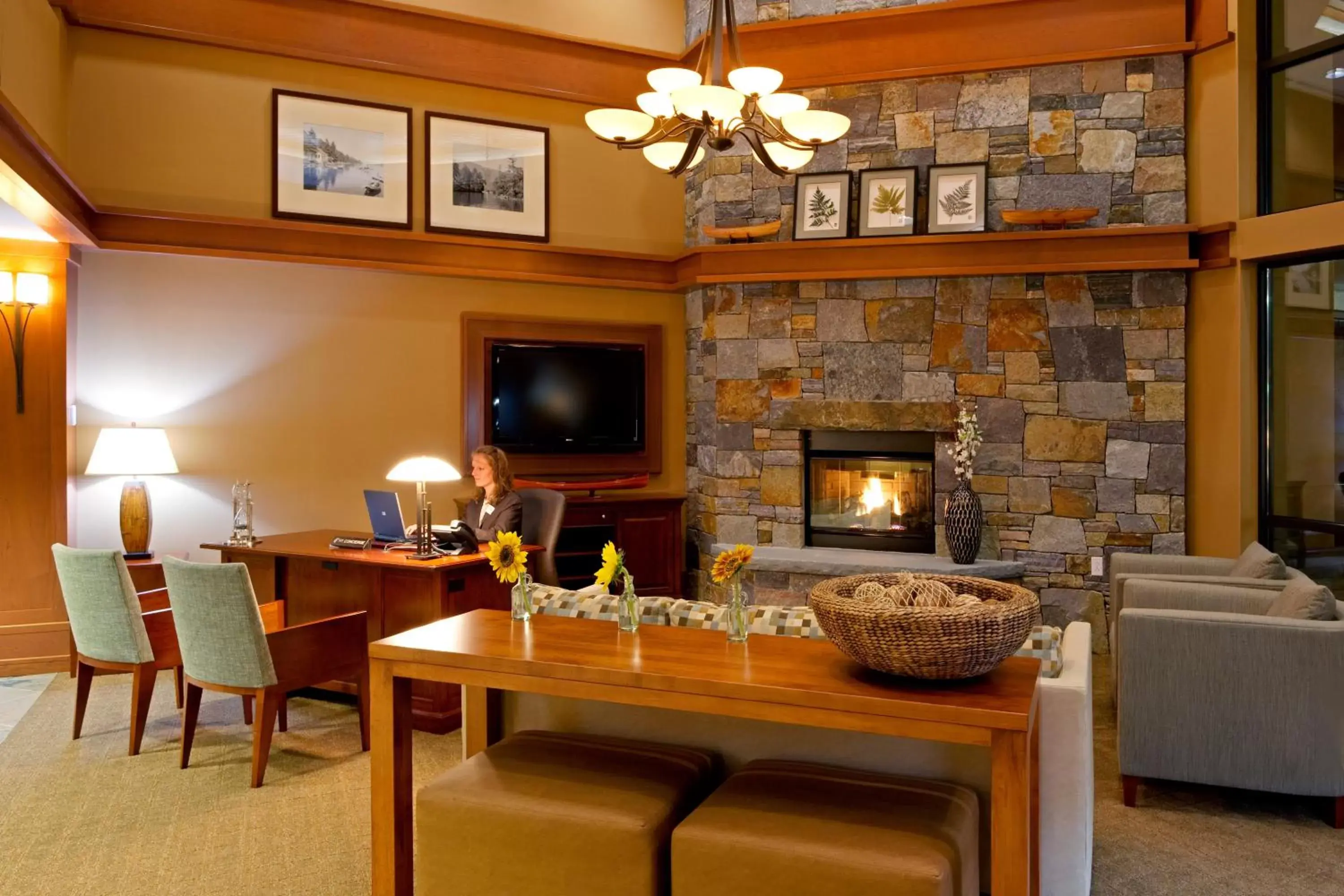 Property building, Seating Area in Holiday Inn Resort Lake George, an IHG Hotel