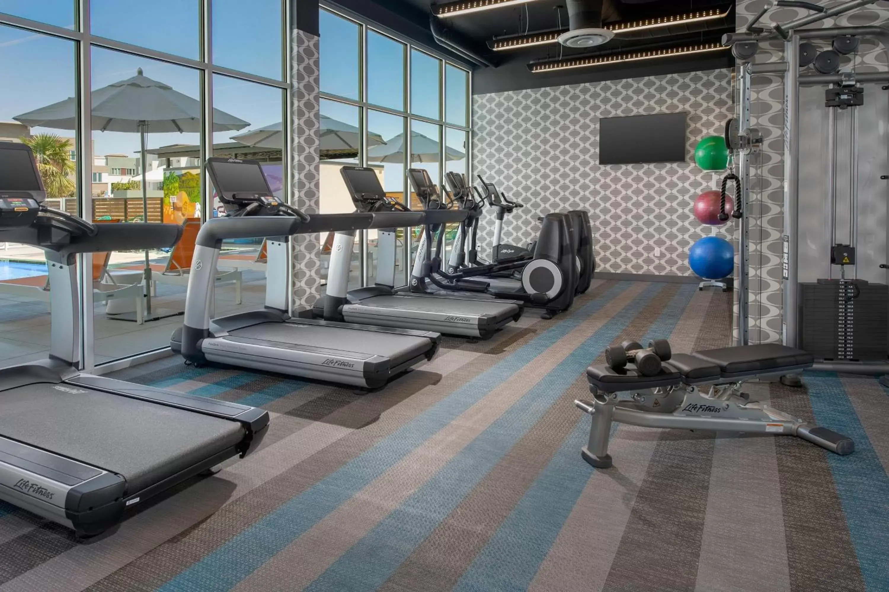 Fitness centre/facilities, Fitness Center/Facilities in Aloft Lubbock