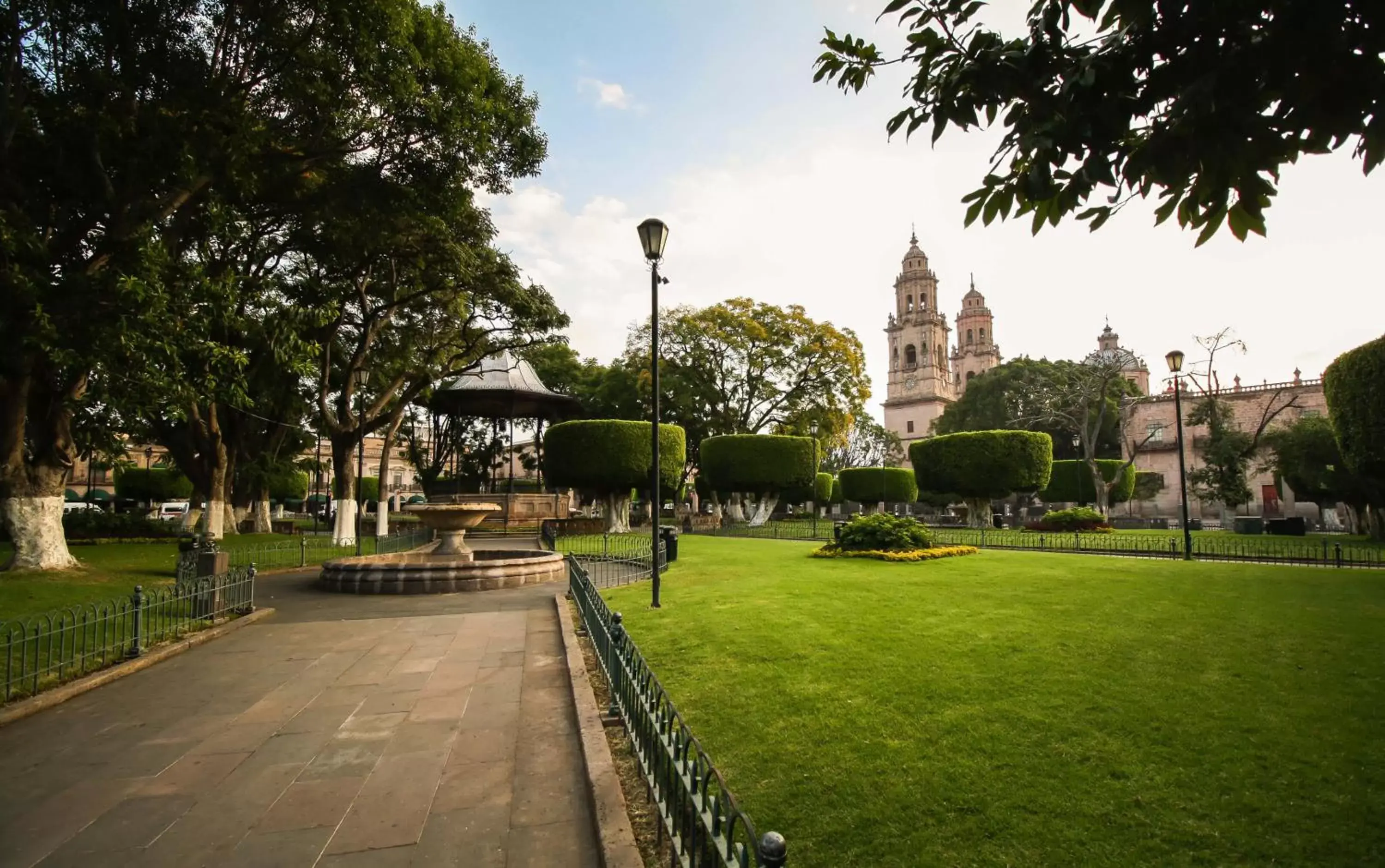 Nearby landmark, Garden in Hotel Casino Morelia