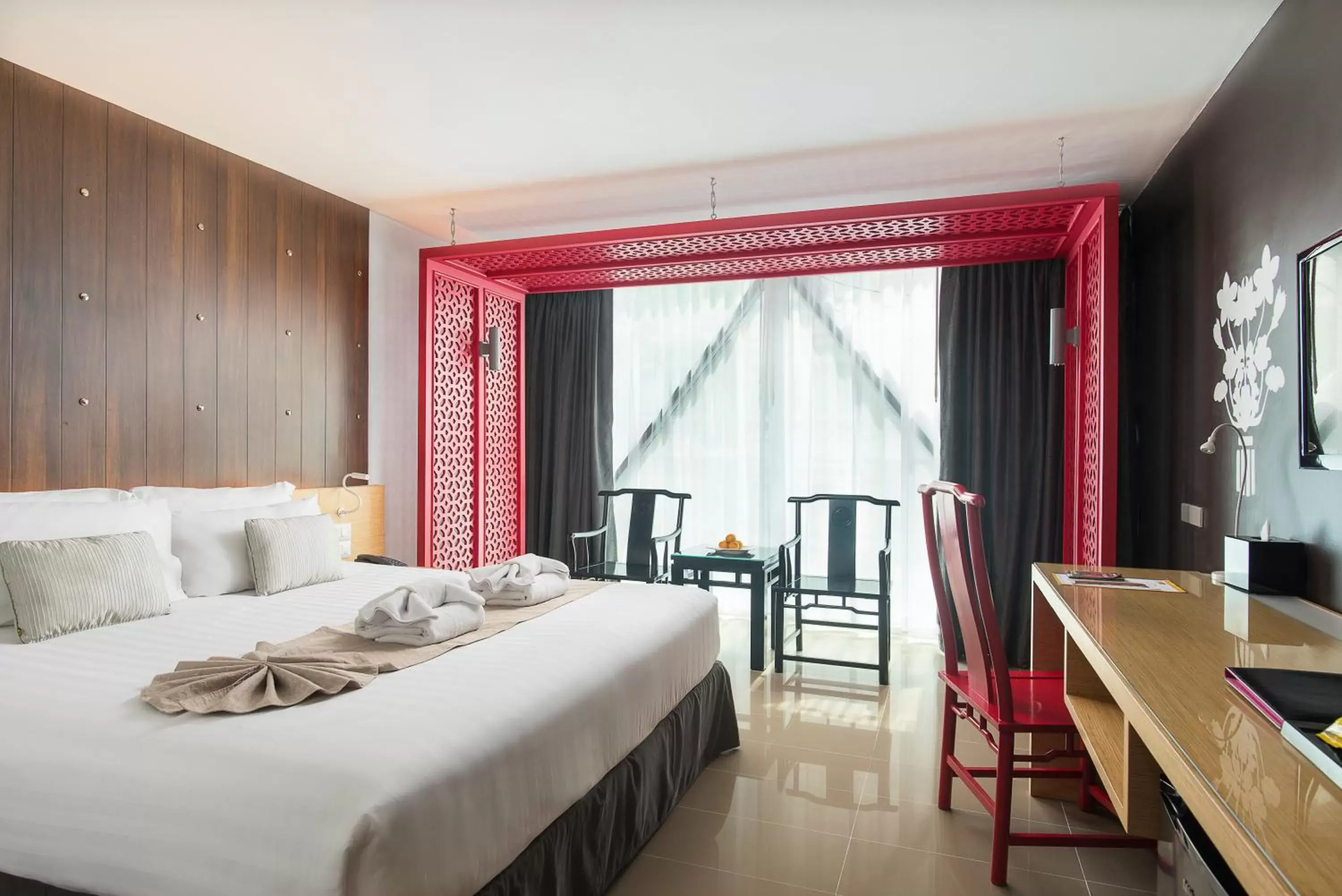 Bedroom in Nimman Mai Design Hotel Chiang Mai - SHA Plus