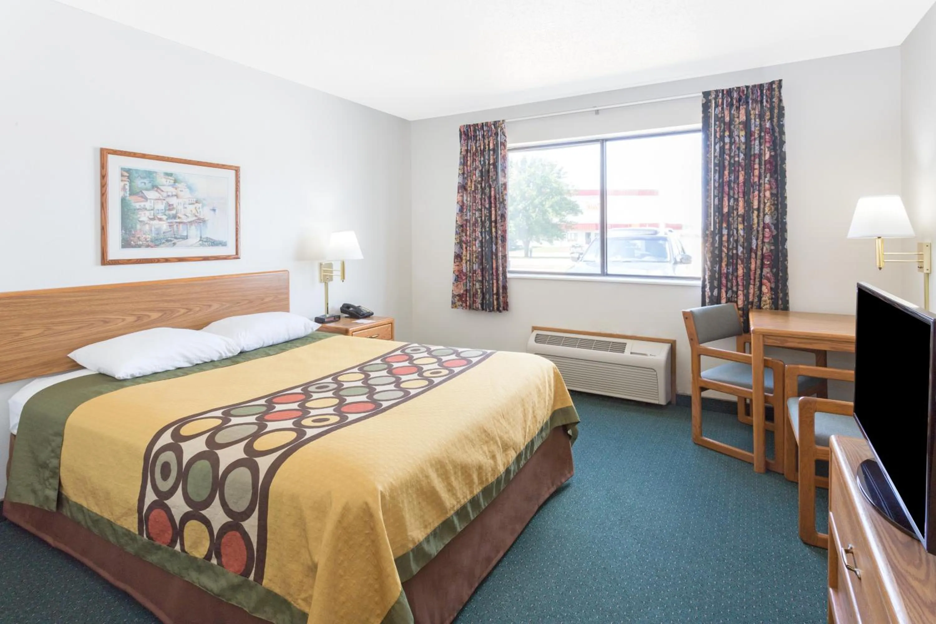 Bed in Super 8 by Wyndham Dewitt