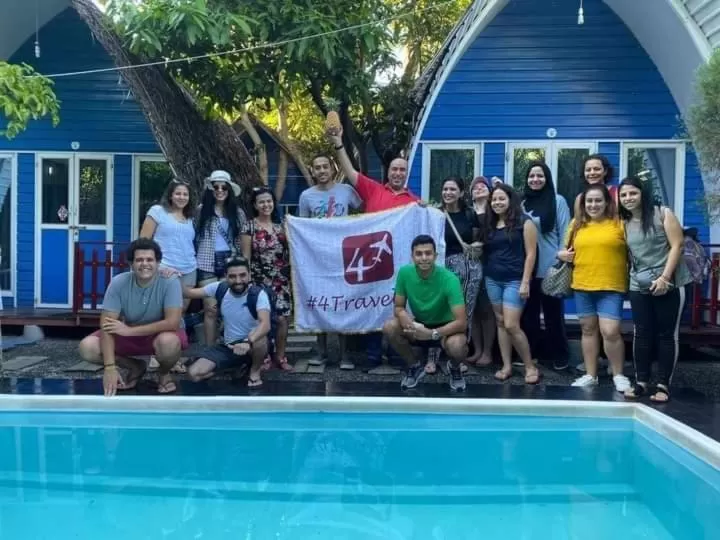 Swimming Pool in Airport A4 Transit Hub - Eco Chalets
